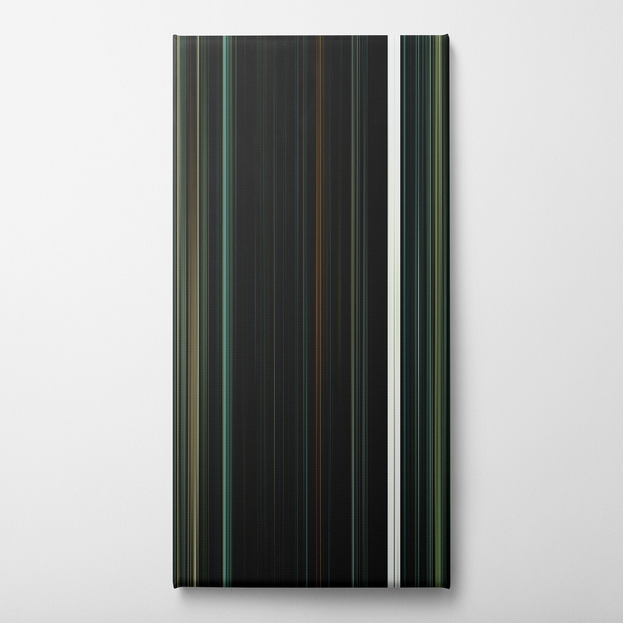 Harry Potter and the Deathly Hallows Part 2 (2011) CineSpectrum Color Spectrum Canvas Print - Vertical on Wall