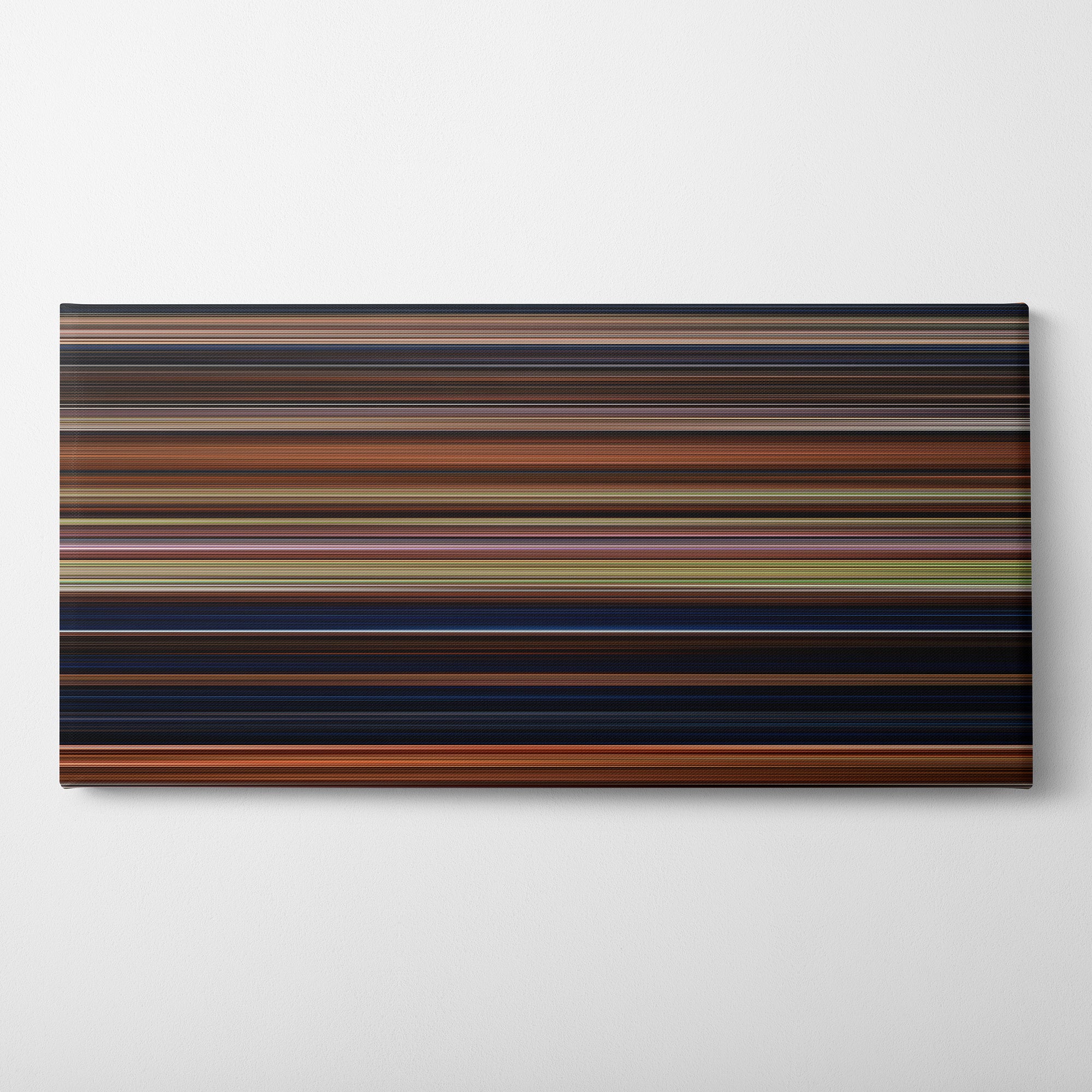 Harry Potter and the Philosophers Stone (2001) CineSpectrum Color Spectrum Canvas Print - Horizontal on Wall