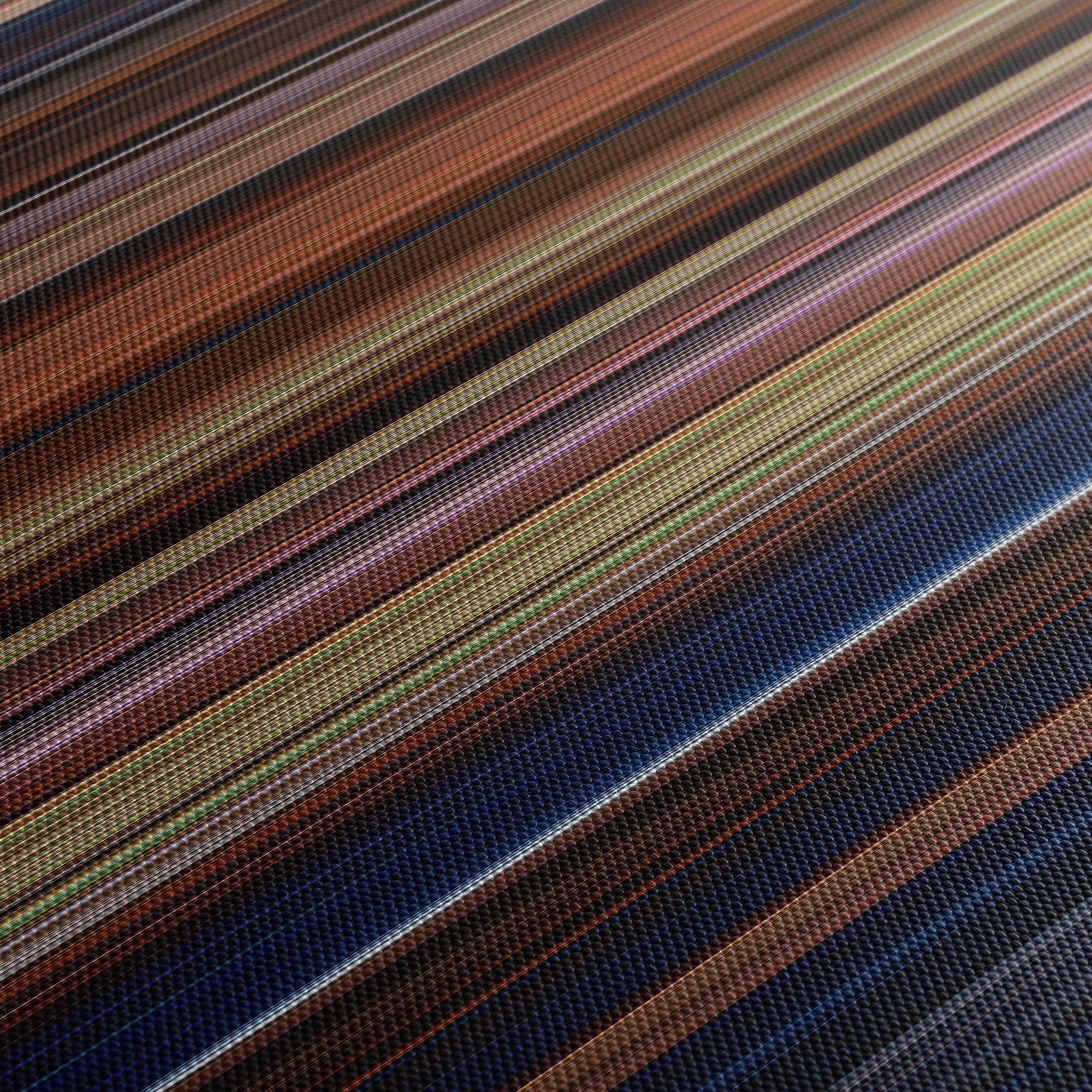 Harry Potter and the Philosophers Stone (2001) CineSpectrum Color Spectrum Canvas Print - Close Up of Middle of Print