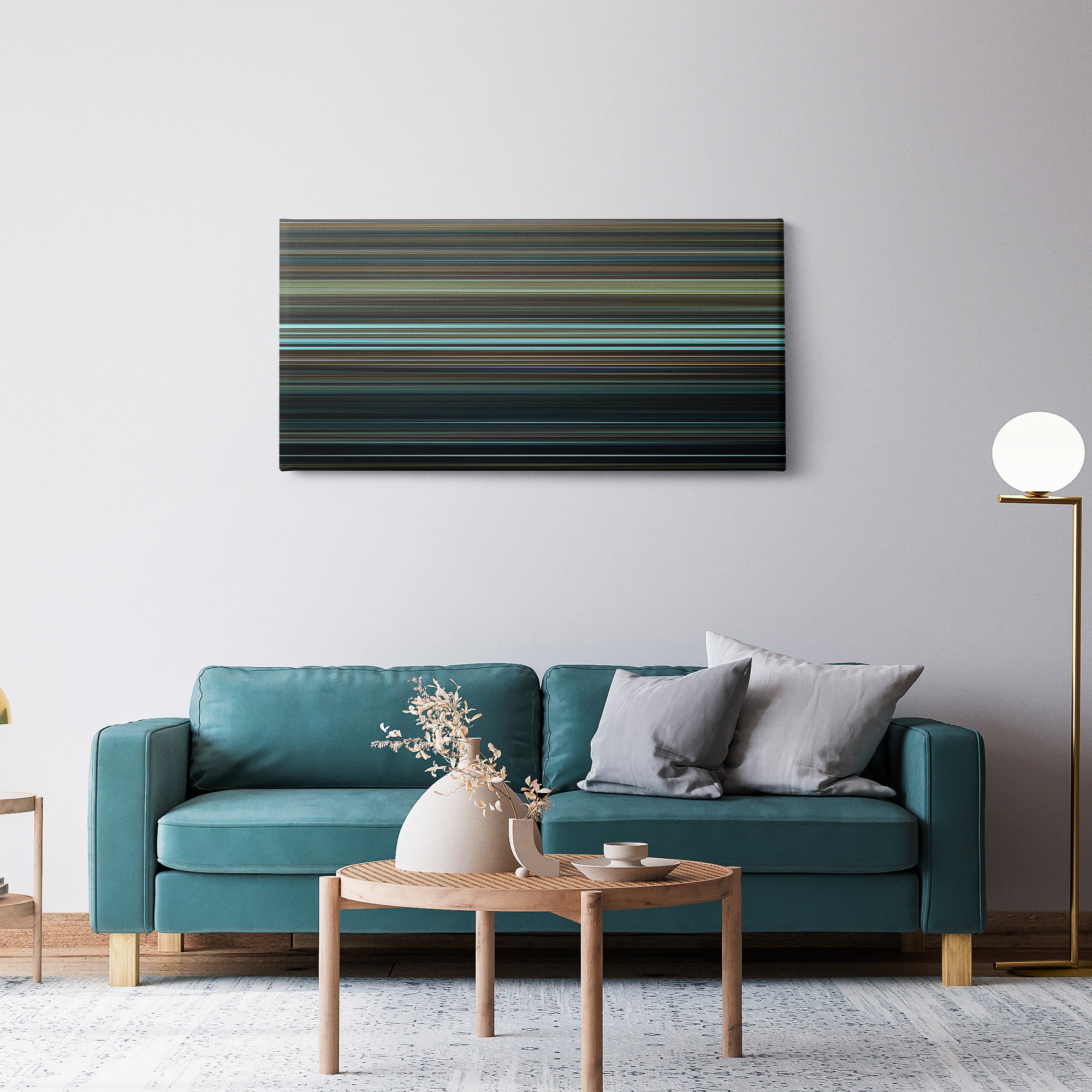 Harry Potter and the Prisoner of Azkaban (2004) CineSpectrum Color Spectrum Canvas Print - Hanging Horizontal on Wall in Room