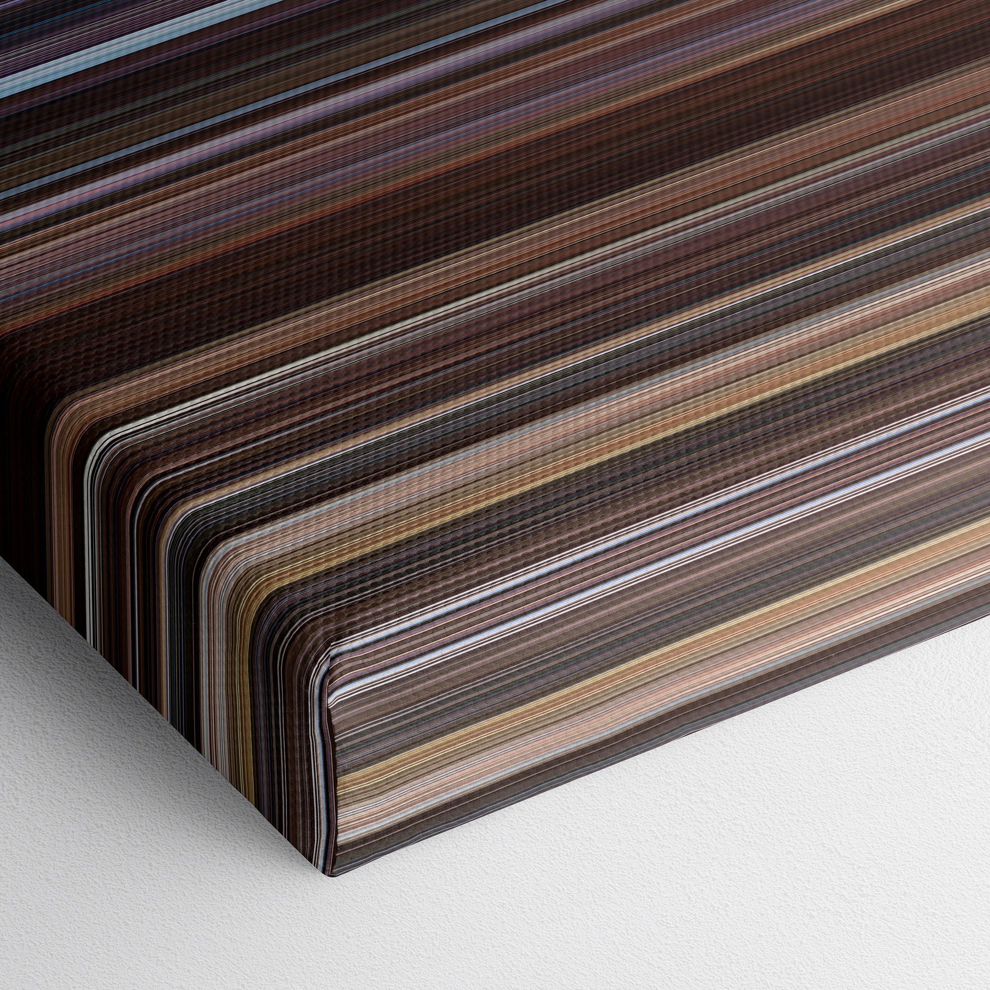 He's Just Not That Into You (2009) CineSpectrum Color Spectrum Canvas Print - Close Up of Bottom of Print