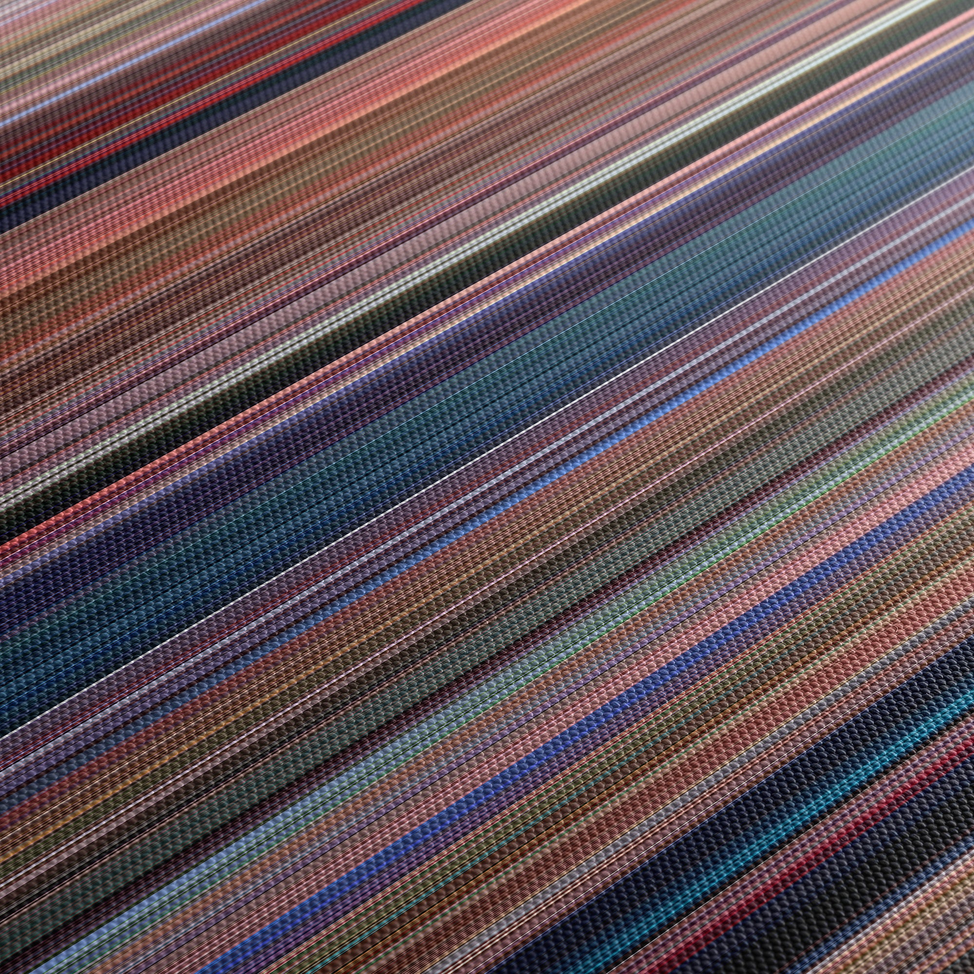 Heathers (1988) CineSpectrum Color Spectrum Canvas Print - Close Up of Middle of Print