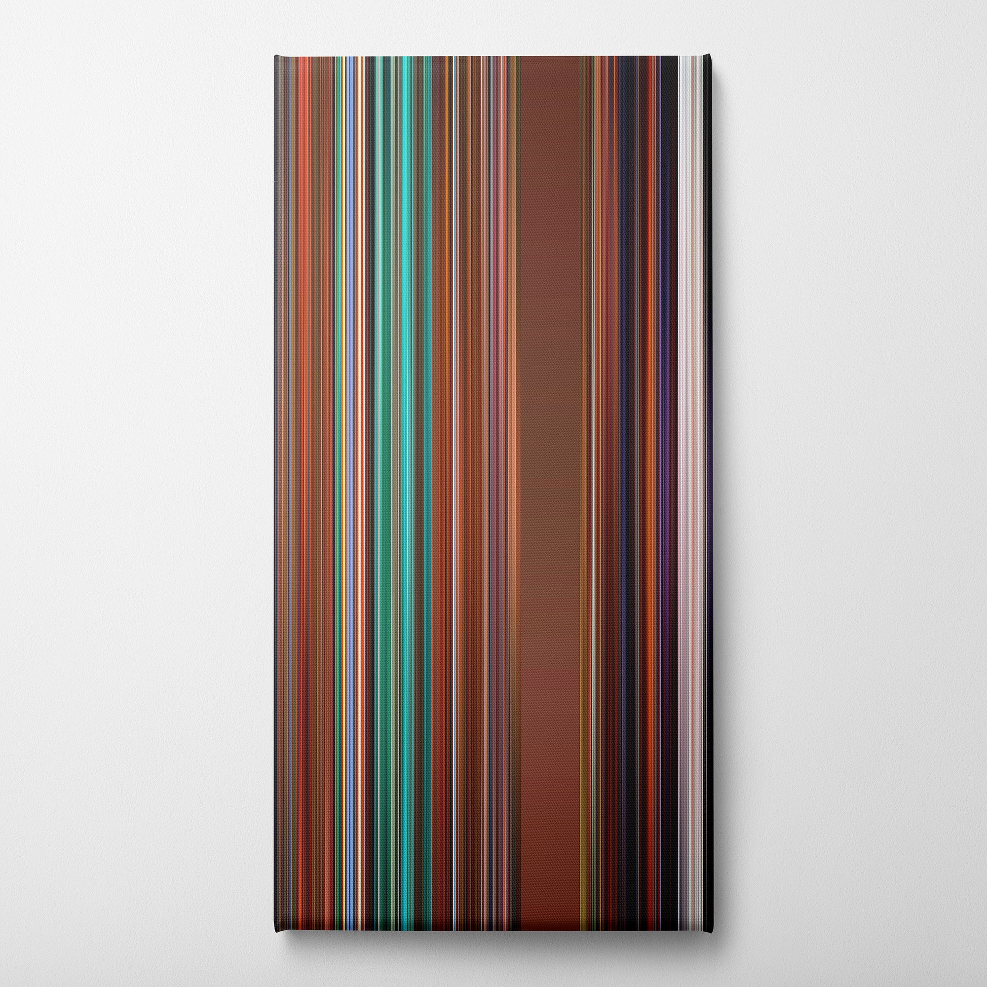 Hedwig and the Angry Inch (2001) CineSpectrum Color Spectrum Canvas Print - Vertical on Wall
