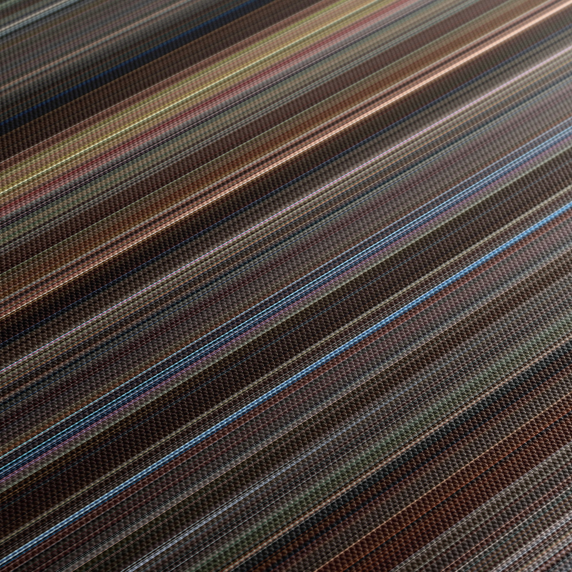 Hidden Figures (2016) CineSpectrum Color Spectrum Canvas Print - Close Up of Middle of Print