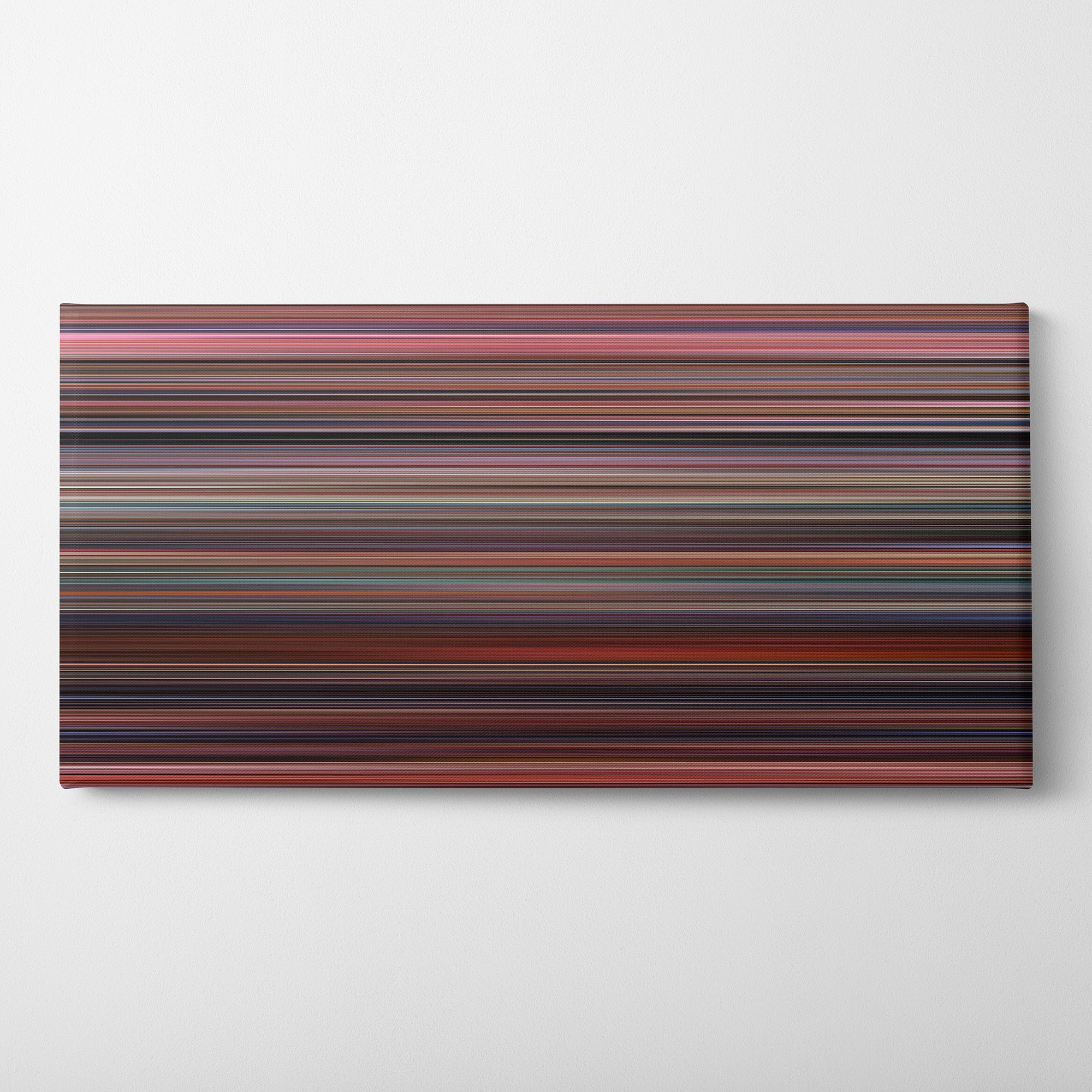 Home Alone (1990) CineSpectrum Color Spectrum Canvas Print - Horizontal on Wall