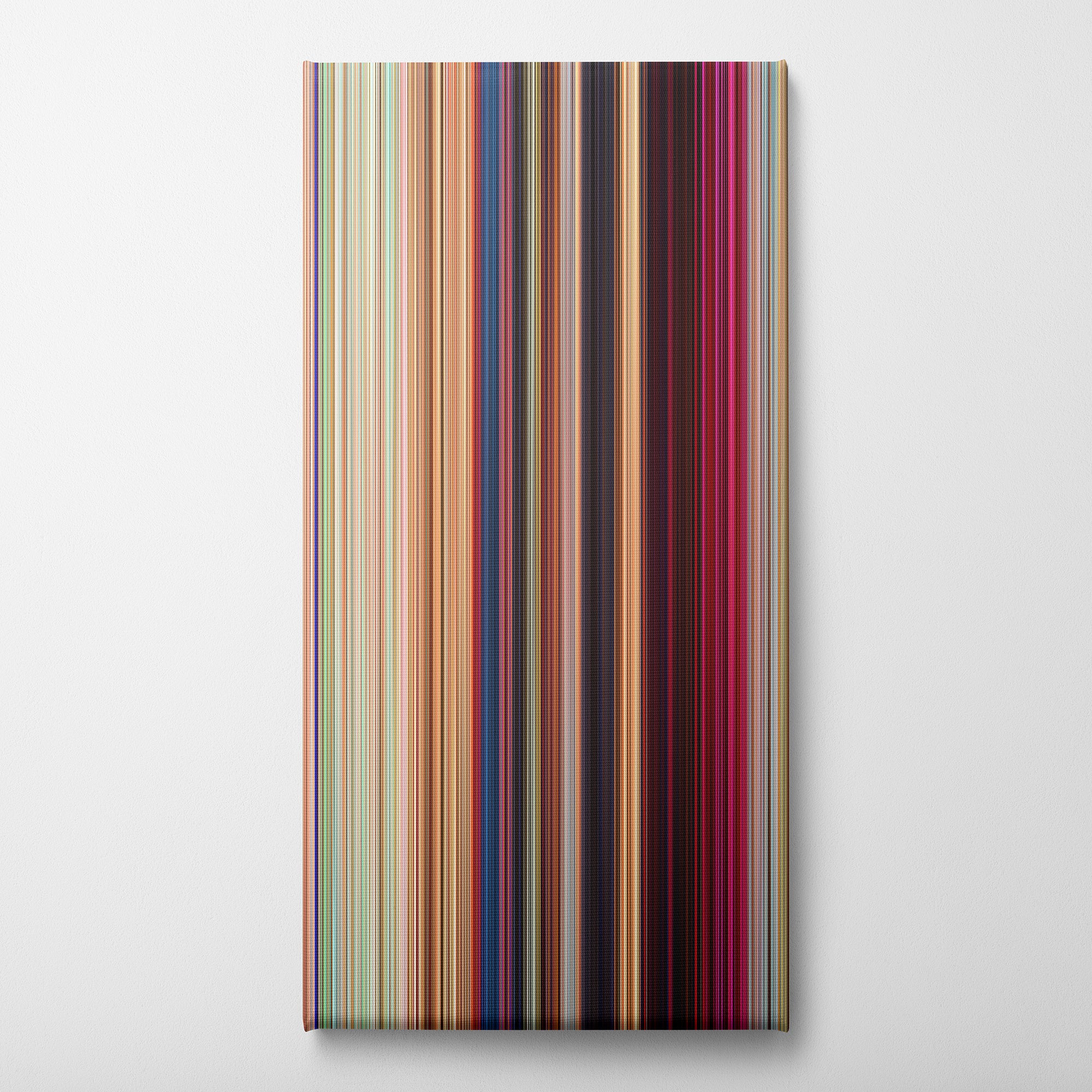 Home on the Range (2004) CineSpectrum Color Spectrum Canvas Print - Vertical on Wall