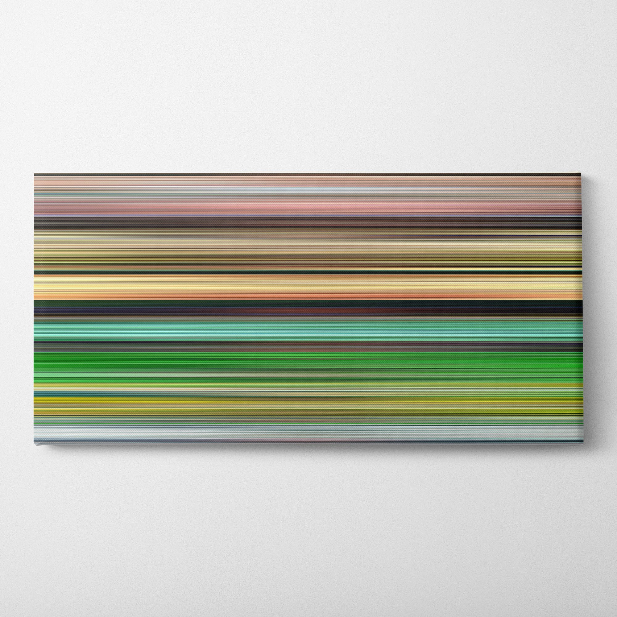 House of Flying Daggers (2004) CineSpectrum Color Spectrum Canvas Print - Horizontal on Wall