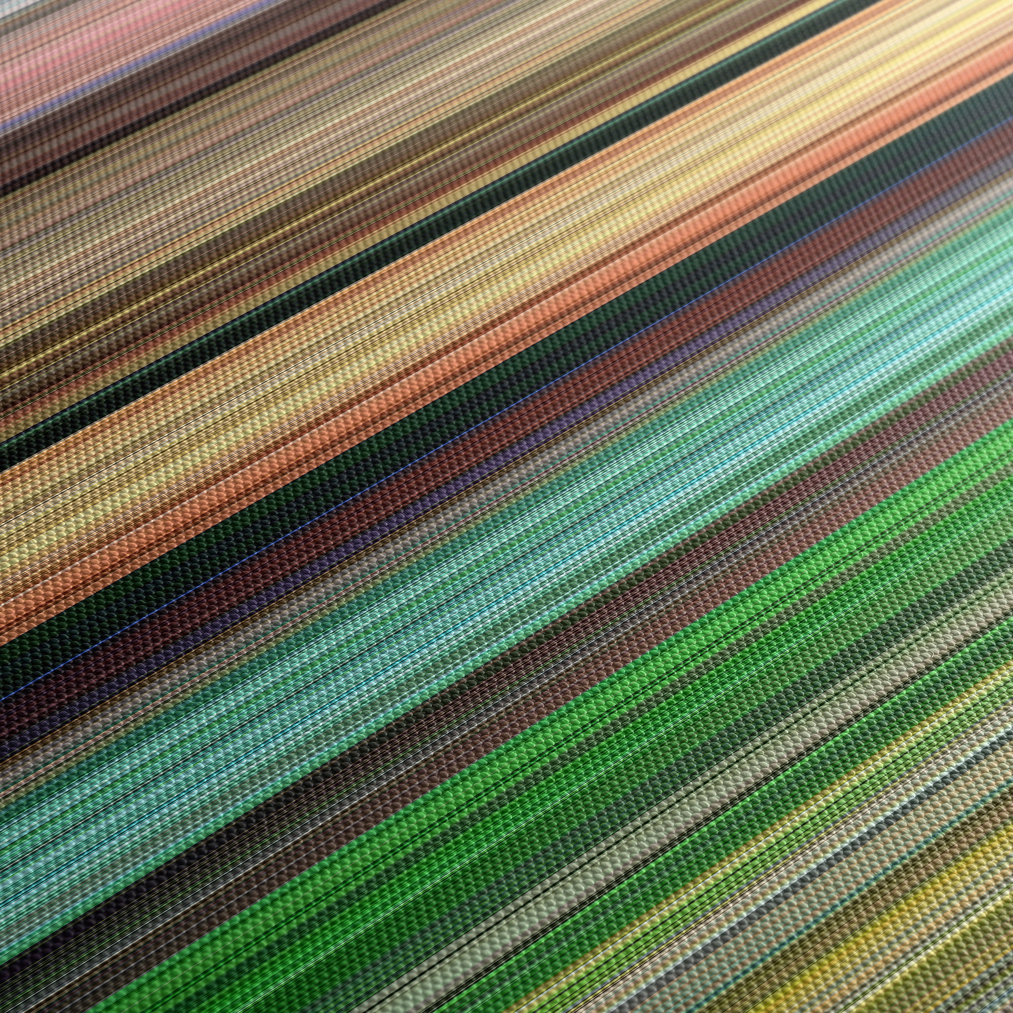 House of Flying Daggers (2004) CineSpectrum Color Spectrum Canvas Print - Close Up of Middle of Print