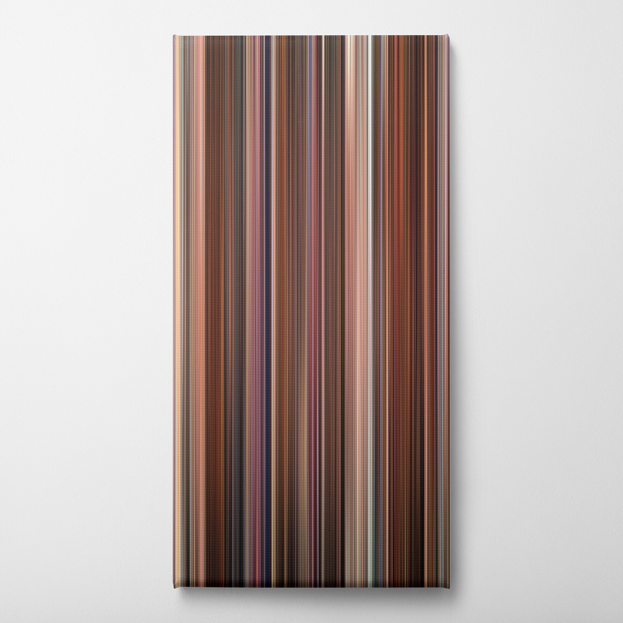 How To Lose A Guy In 10 Days (2003) CineSpectrum Color Spectrum Canvas Print - Vertical on Wall