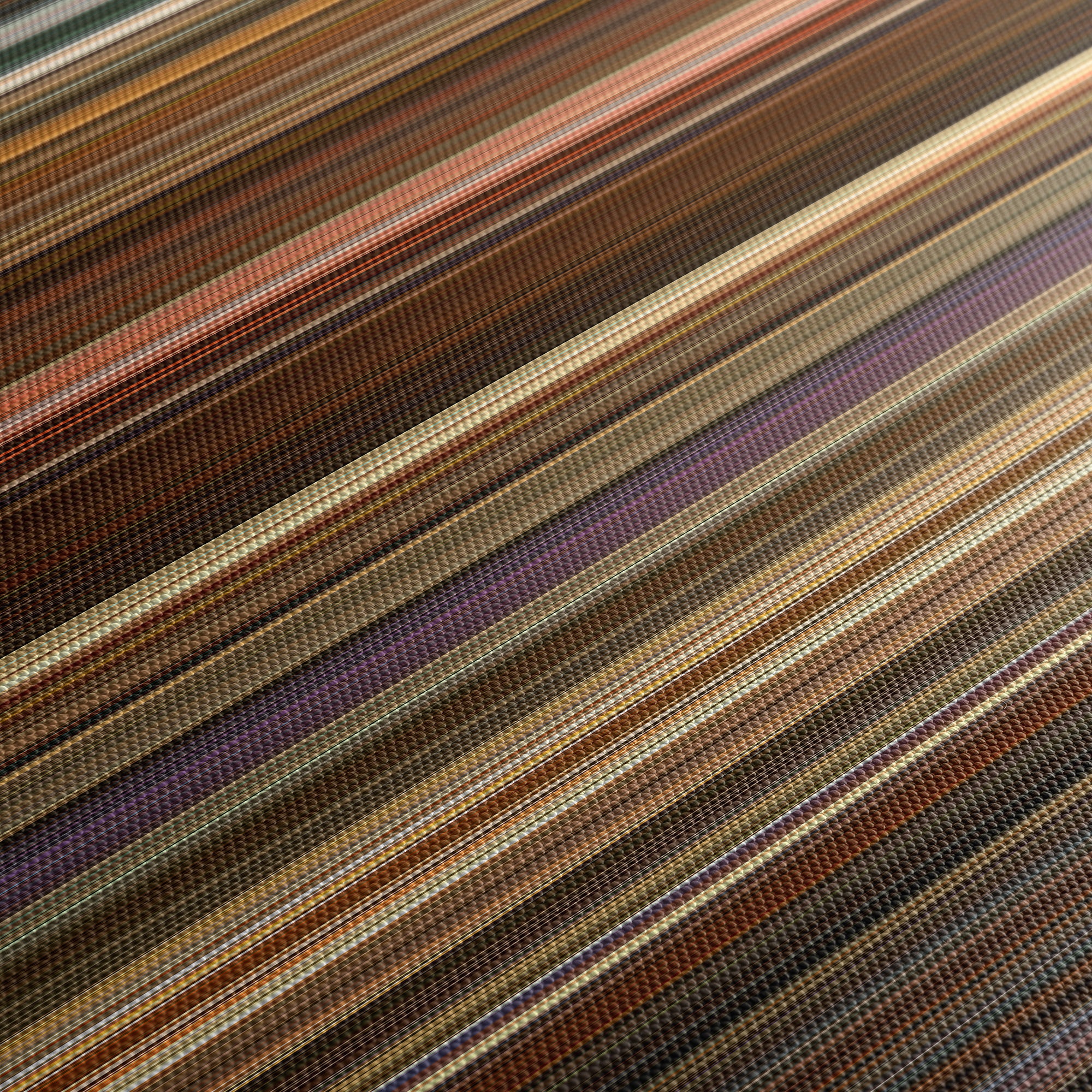 Idiocracy (2006) CineSpectrum Color Spectrum Canvas Print - Close Up of Middle of Print