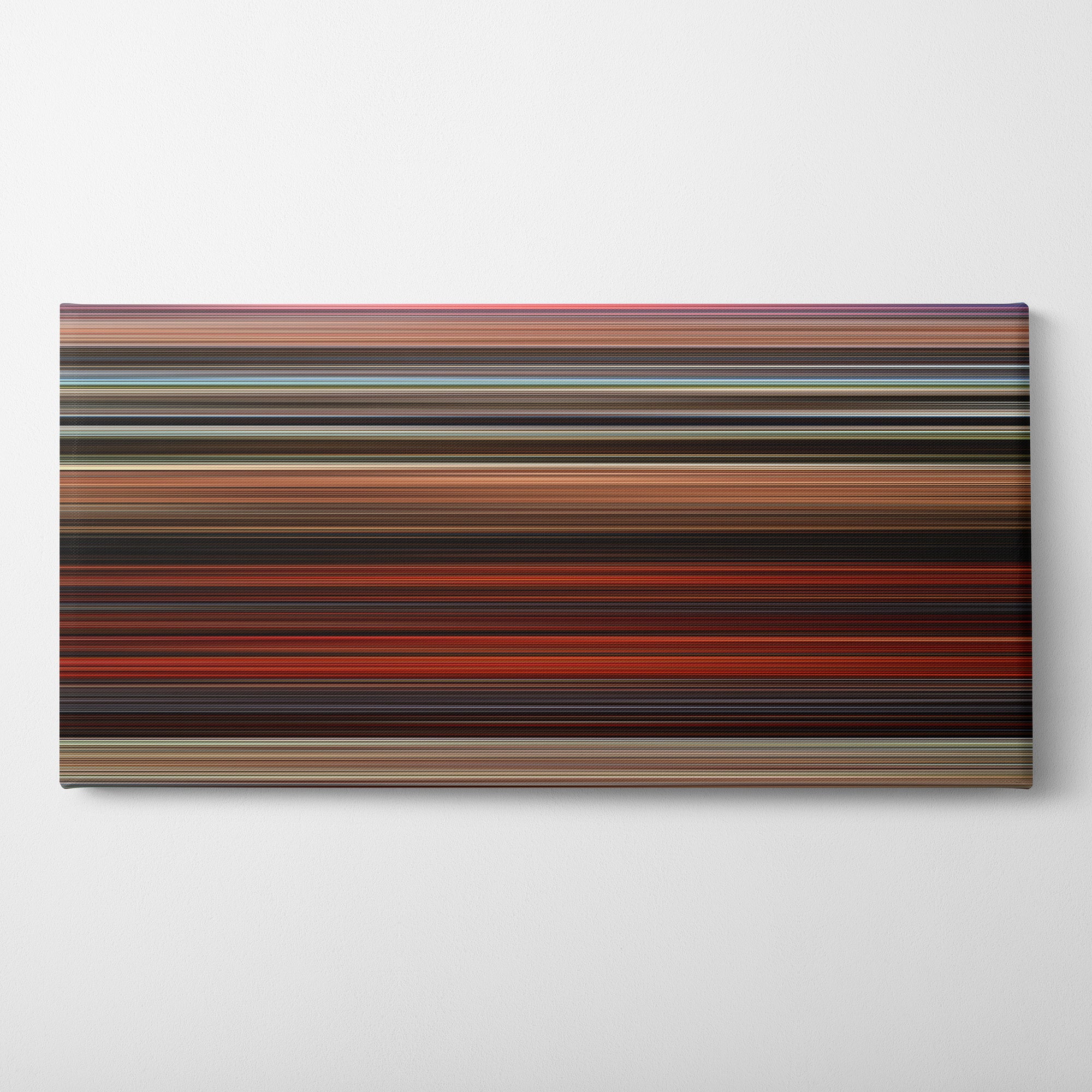 Indiana Jones and the Temple of Doom (1984) CineSpectrum Color Spectrum Canvas Print - Horizontal on Wall