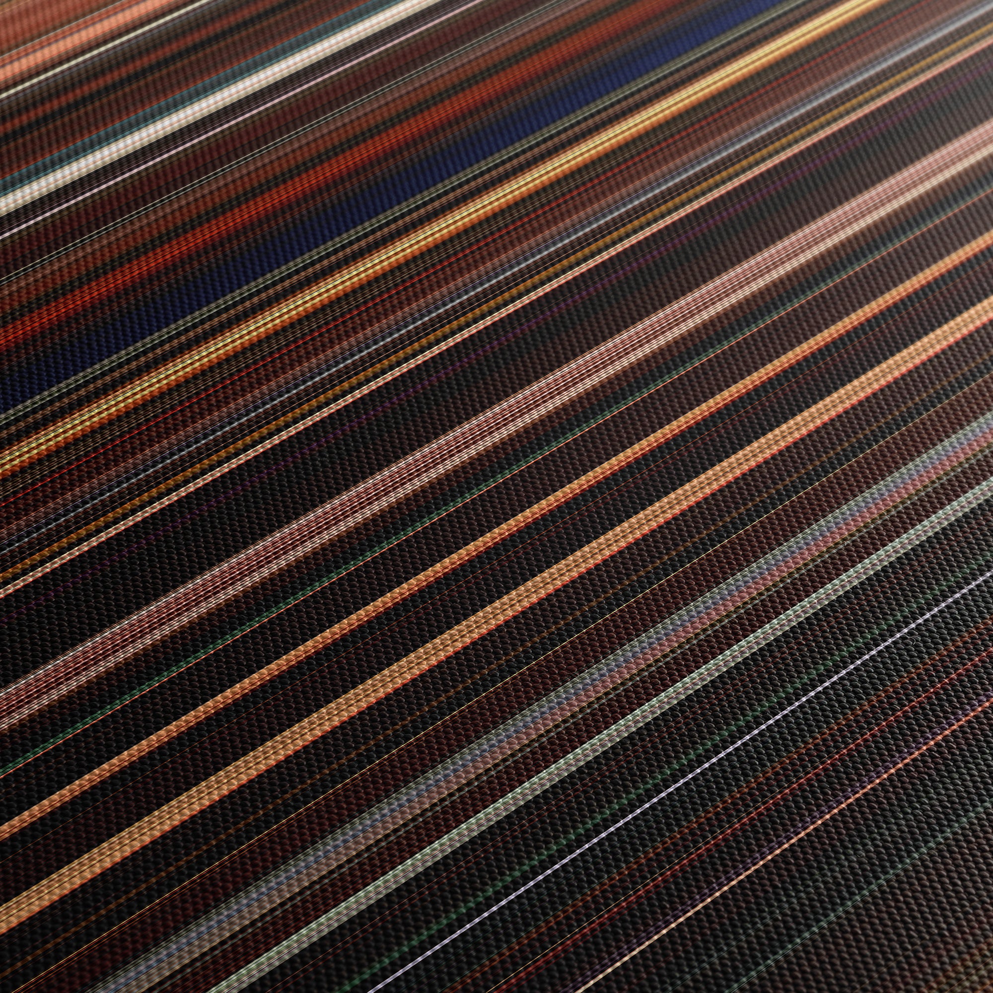 Inland Empire (2006) CineSpectrum Color Spectrum Canvas Print - Close Up of Middle of Print