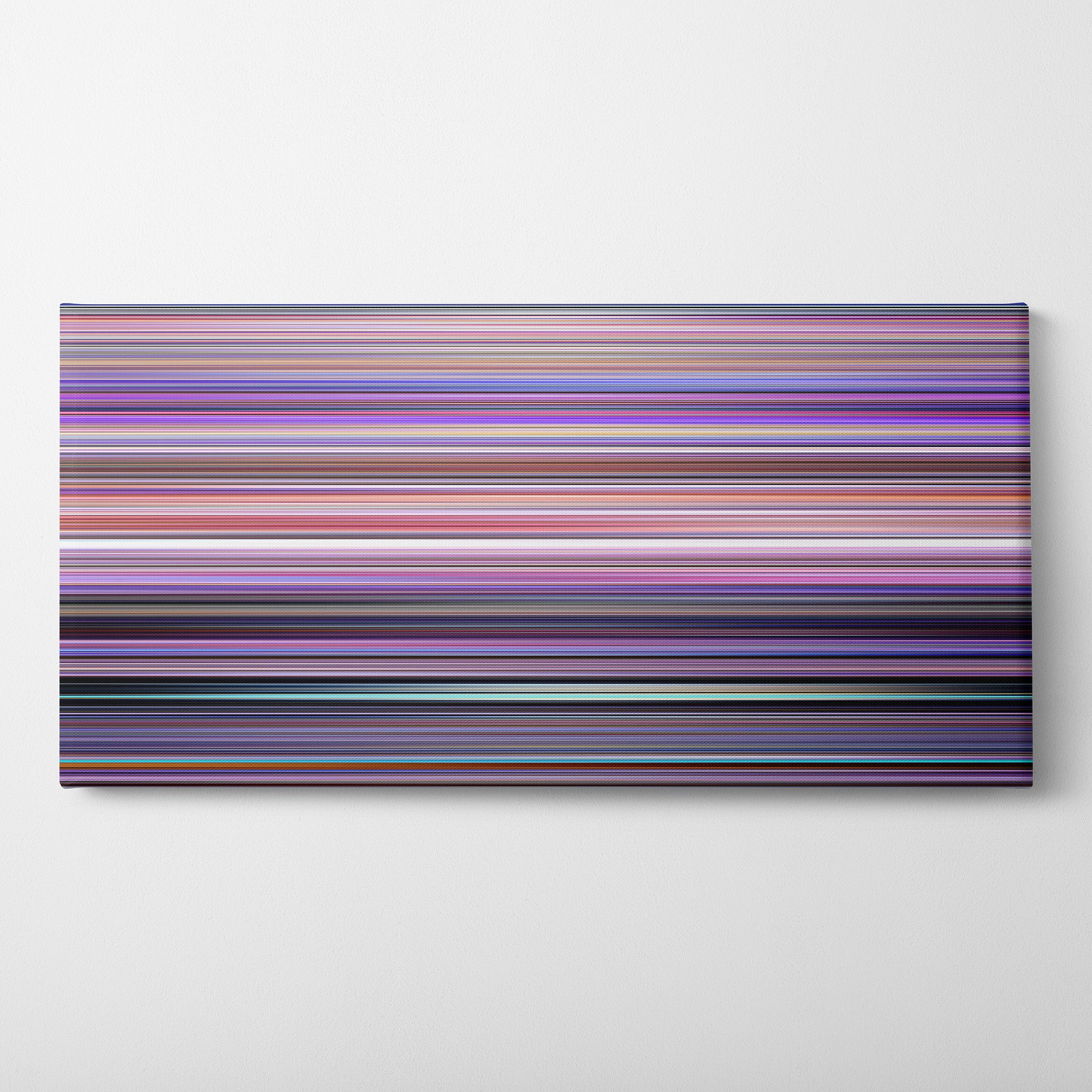 Inside Out (2015) CineSpectrum Color Spectrum Canvas Print - Horizontal on Wall