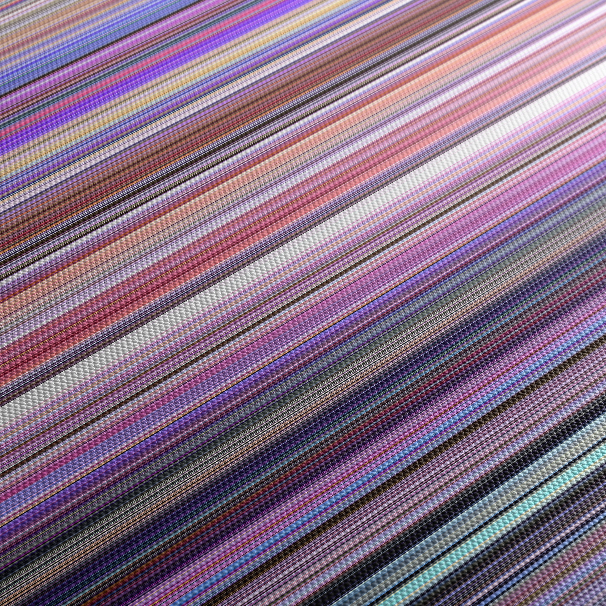 Inside Out (2015) CineSpectrum Color Spectrum Canvas Print - Close Up of Middle of Print