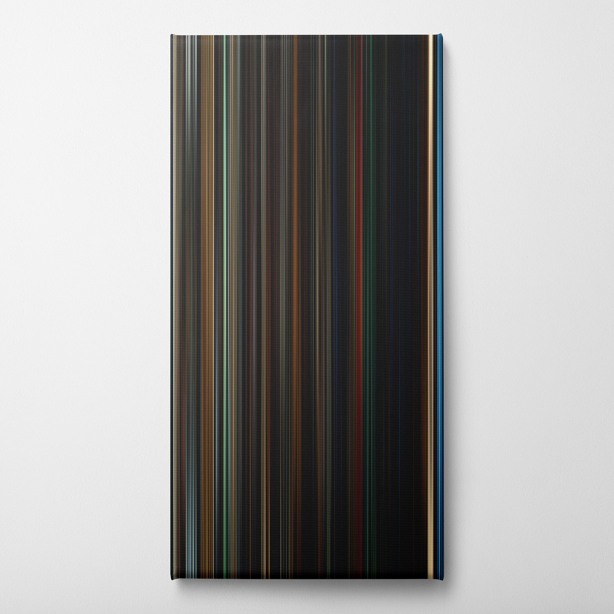 Insidious - Chapter 3 (2015) CineSpectrum Color Spectrum Canvas Print - Vertical on Wall