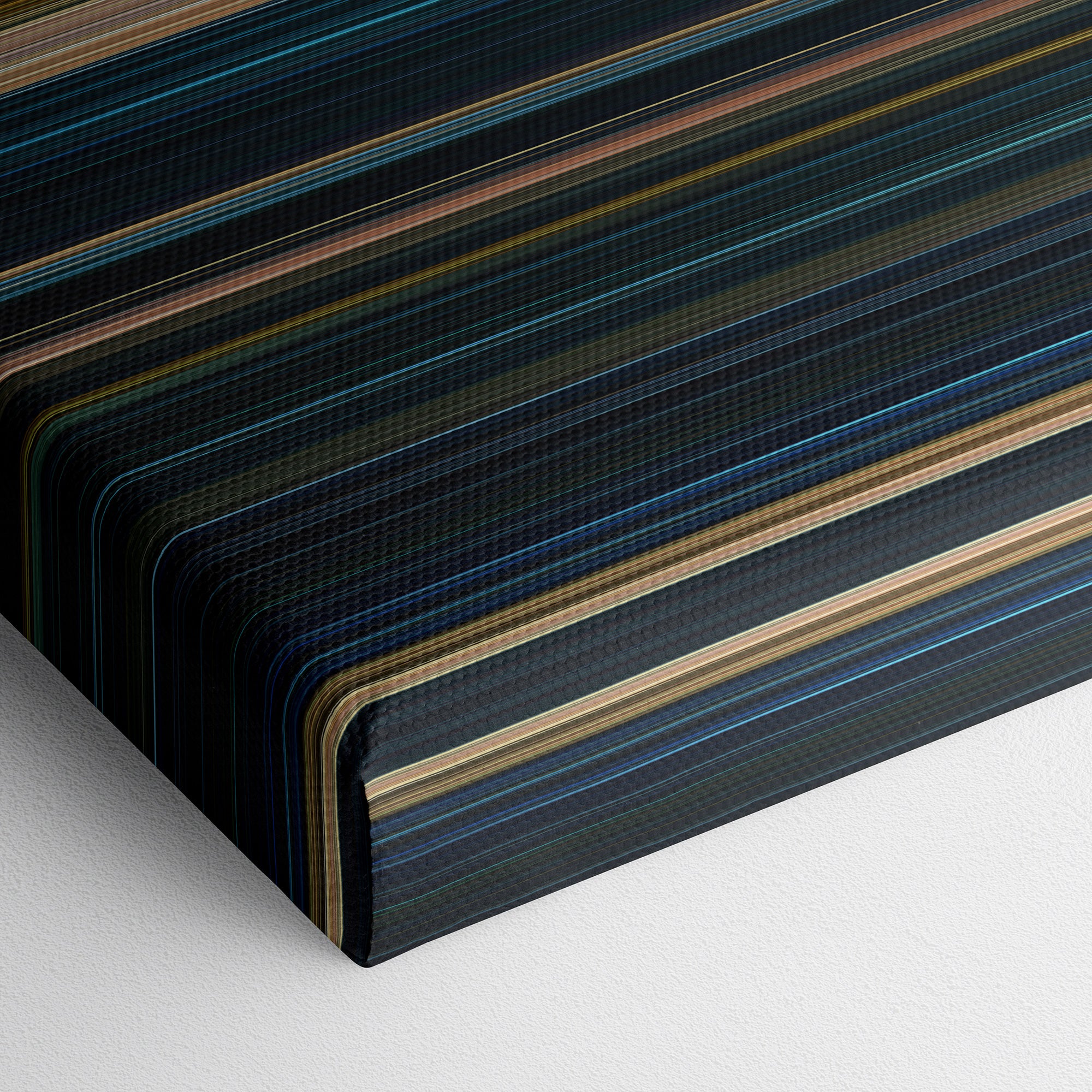 Insidious - The Last Key (2018) CineSpectrum Color Spectrum Canvas Print - Close Up of Bottom of Print