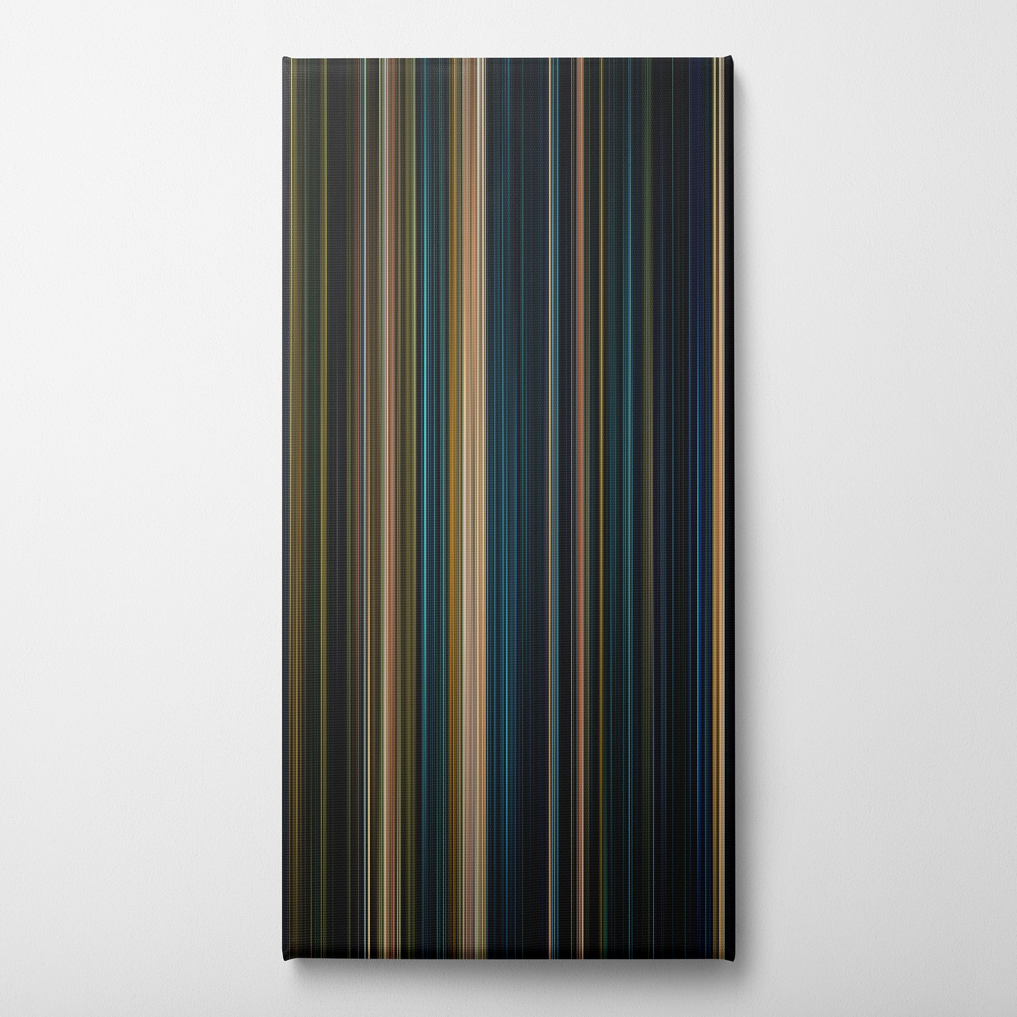 Insidious - The Last Key (2018) CineSpectrum Color Spectrum Canvas Print - Vertical on Wall
