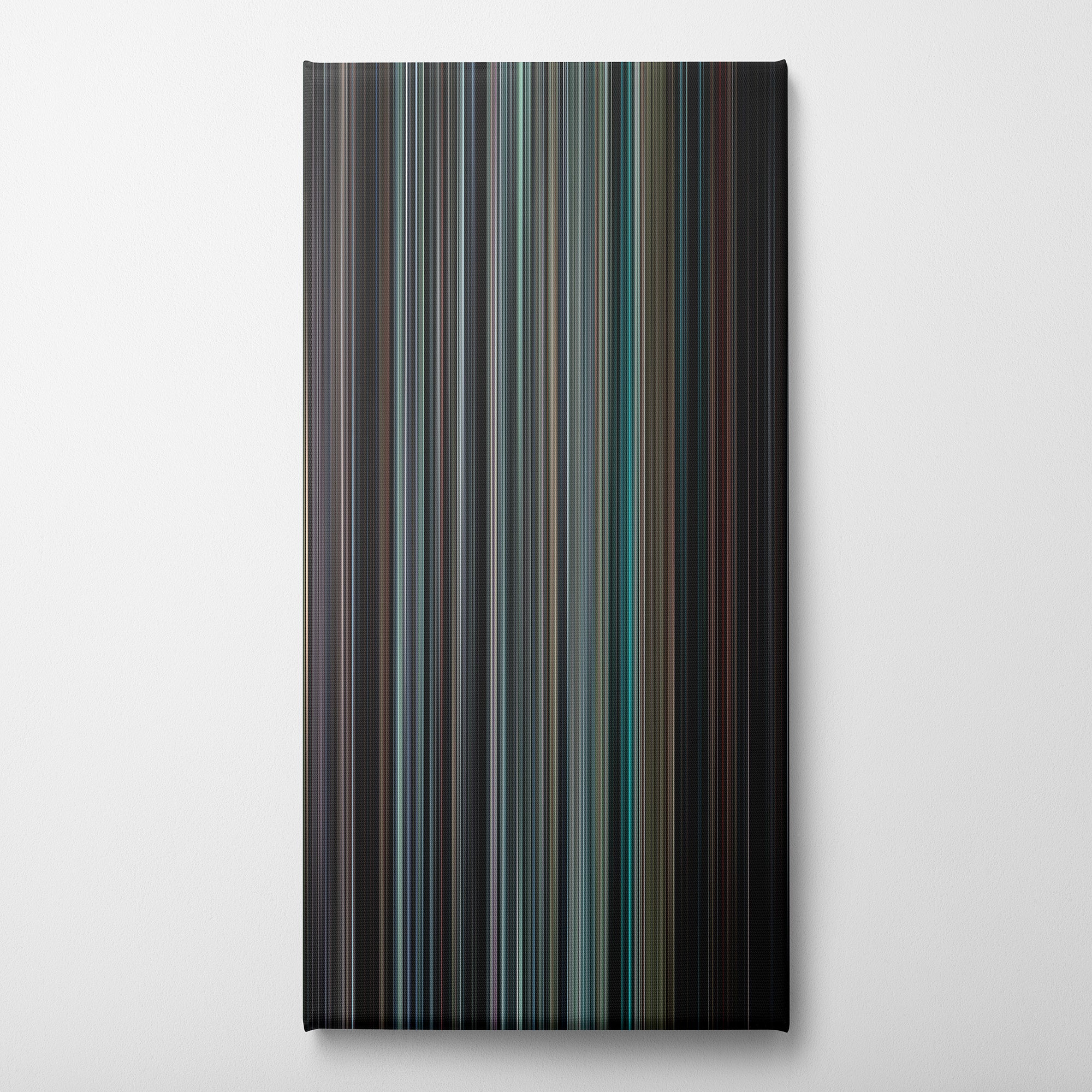 Insidious (2010) CineSpectrum Color Spectrum Canvas Print - Vertical on Wall