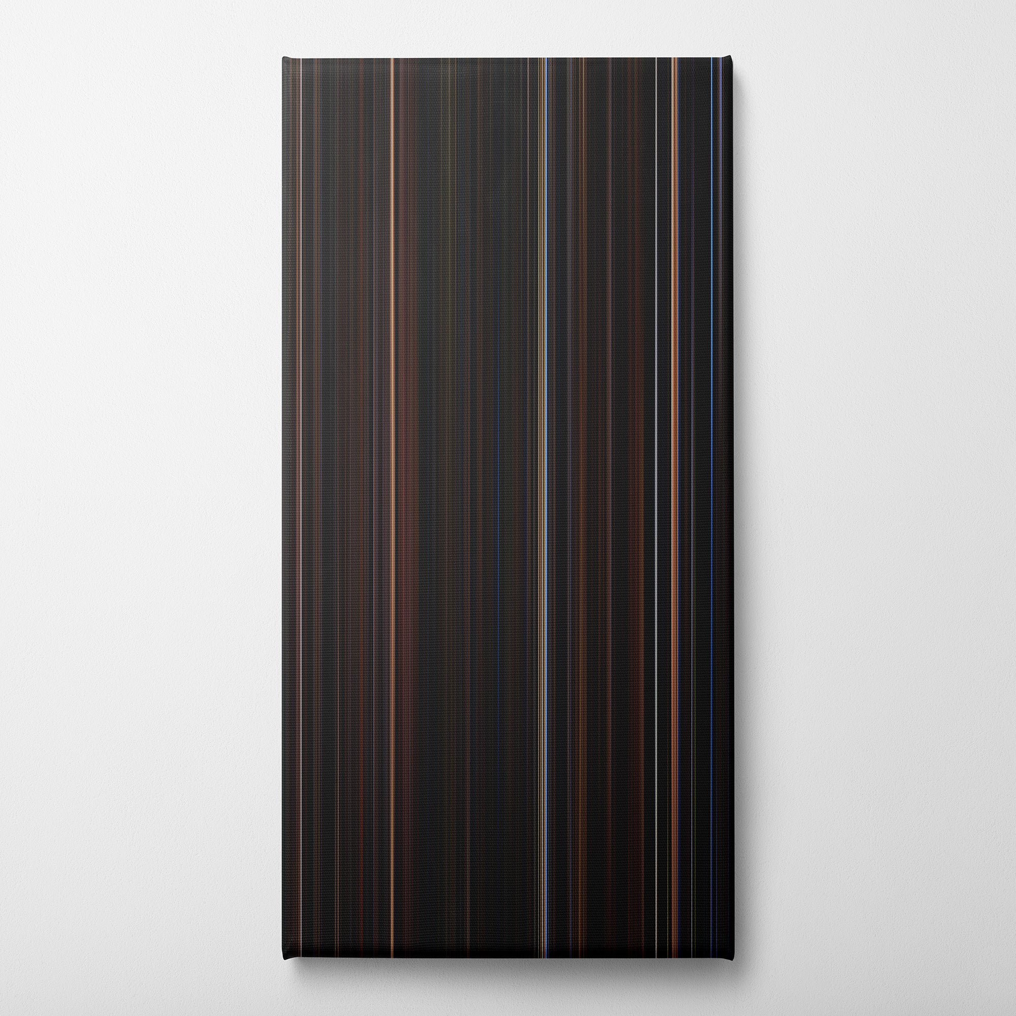 Interview with the Vampire (1994) CineSpectrum Color Spectrum Canvas Print - Vertical on Wall