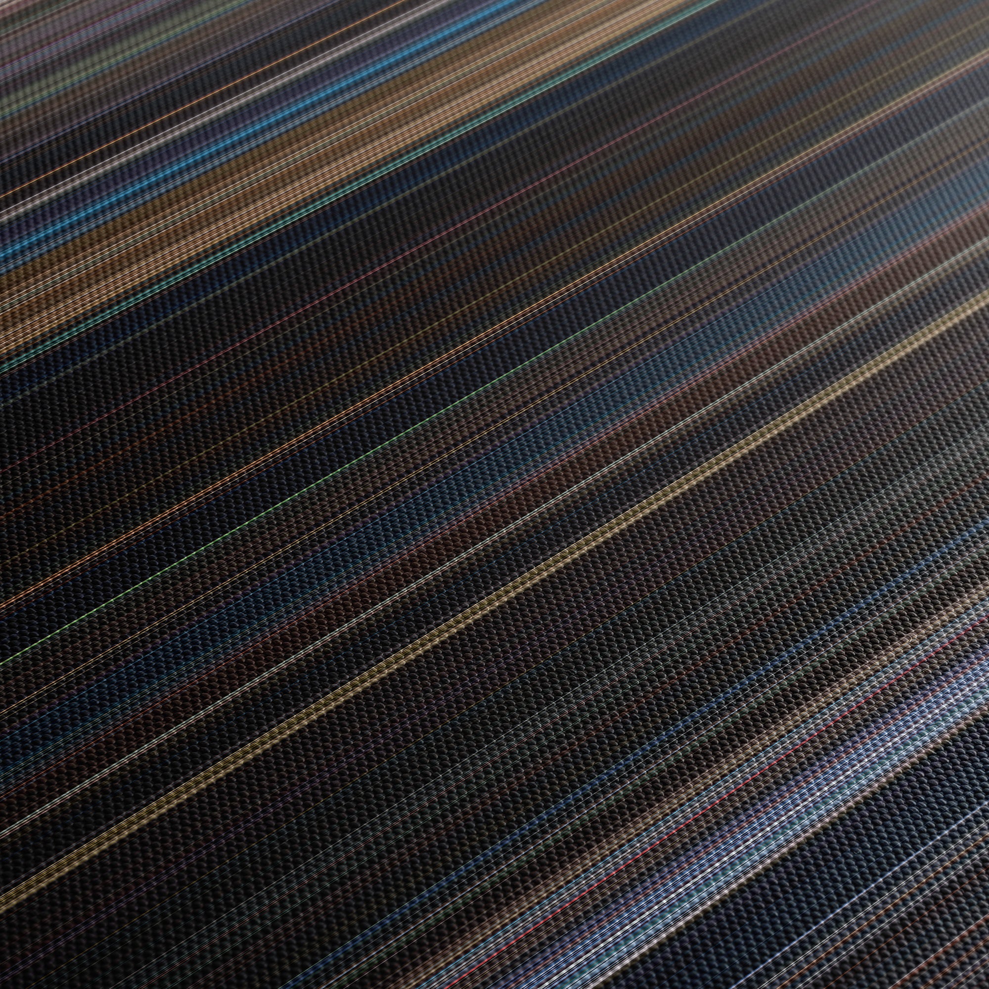 Iron Man 3 (2013) CineSpectrum Color Spectrum Canvas Print - Close Up of Middle of Print