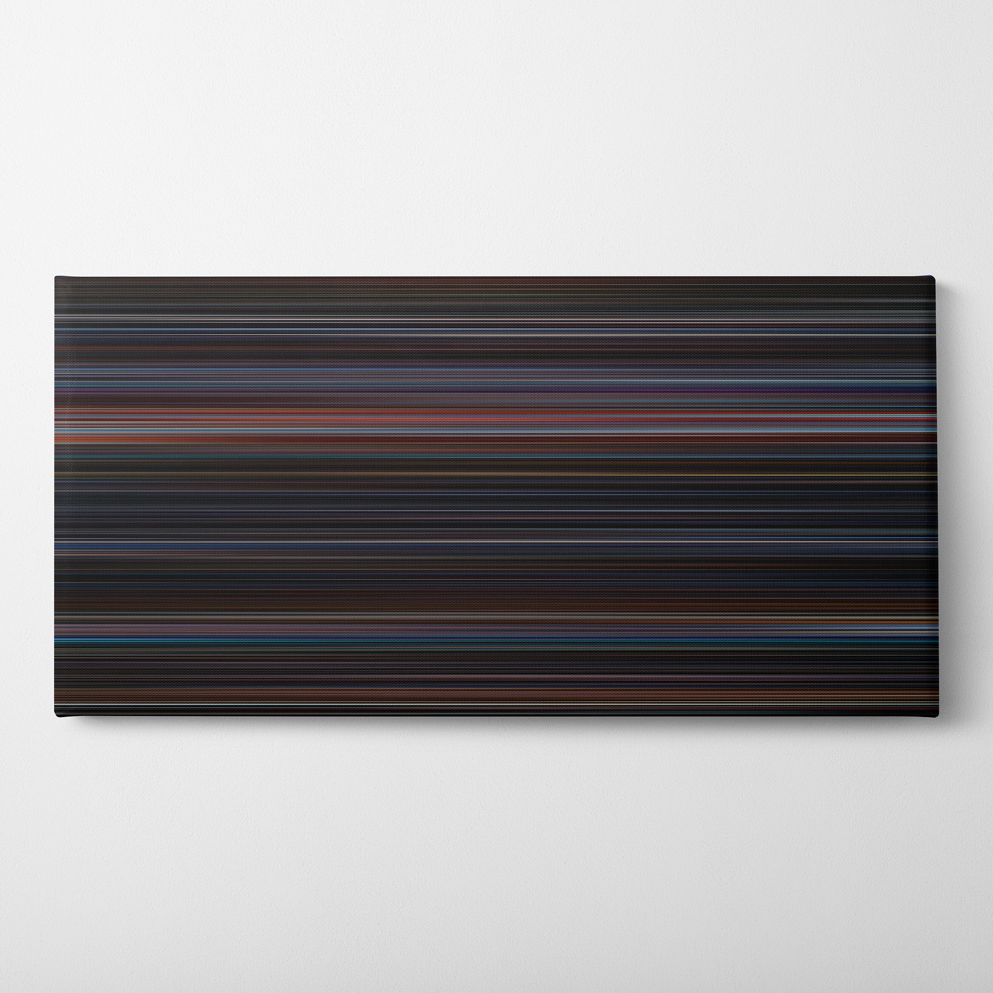 Jason X (2001) CineSpectrum Color Spectrum Canvas Print - Horizontal on Wall