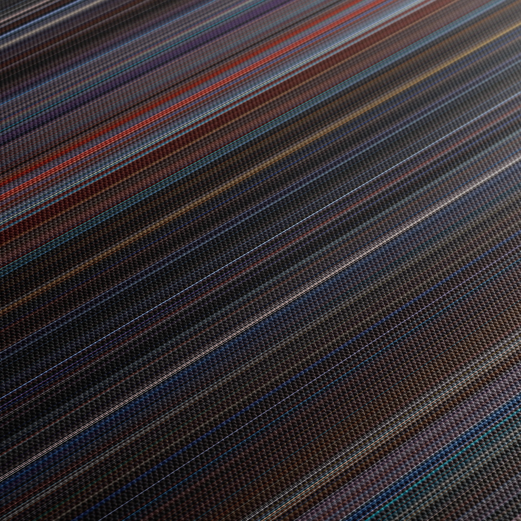 Jason X (2001) CineSpectrum Color Spectrum Canvas Print - Close Up of Middle of Print