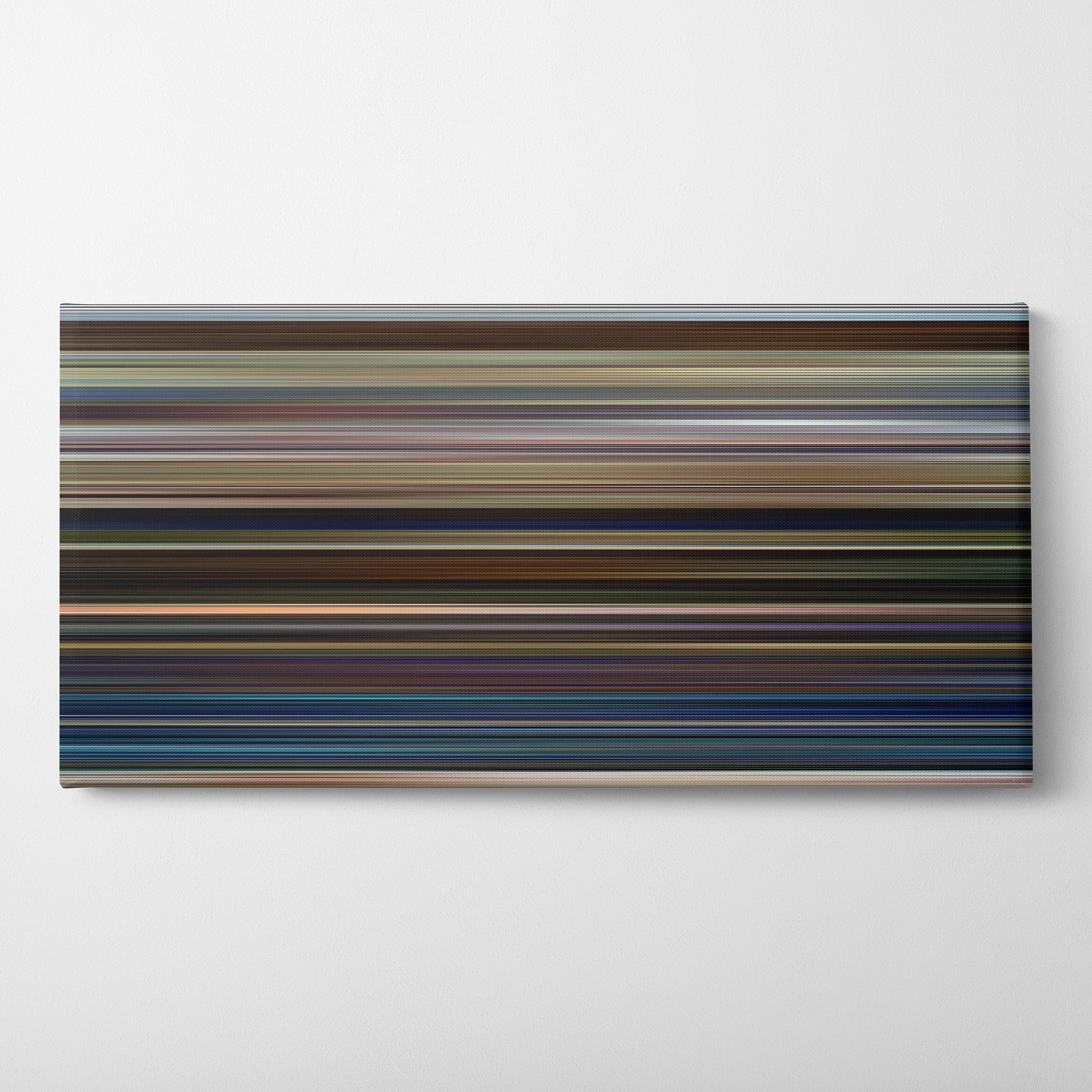 Jay and Silent Bob Reboot (2019) CineSpectrum Color Spectrum Canvas Print - Horizontal on Wall