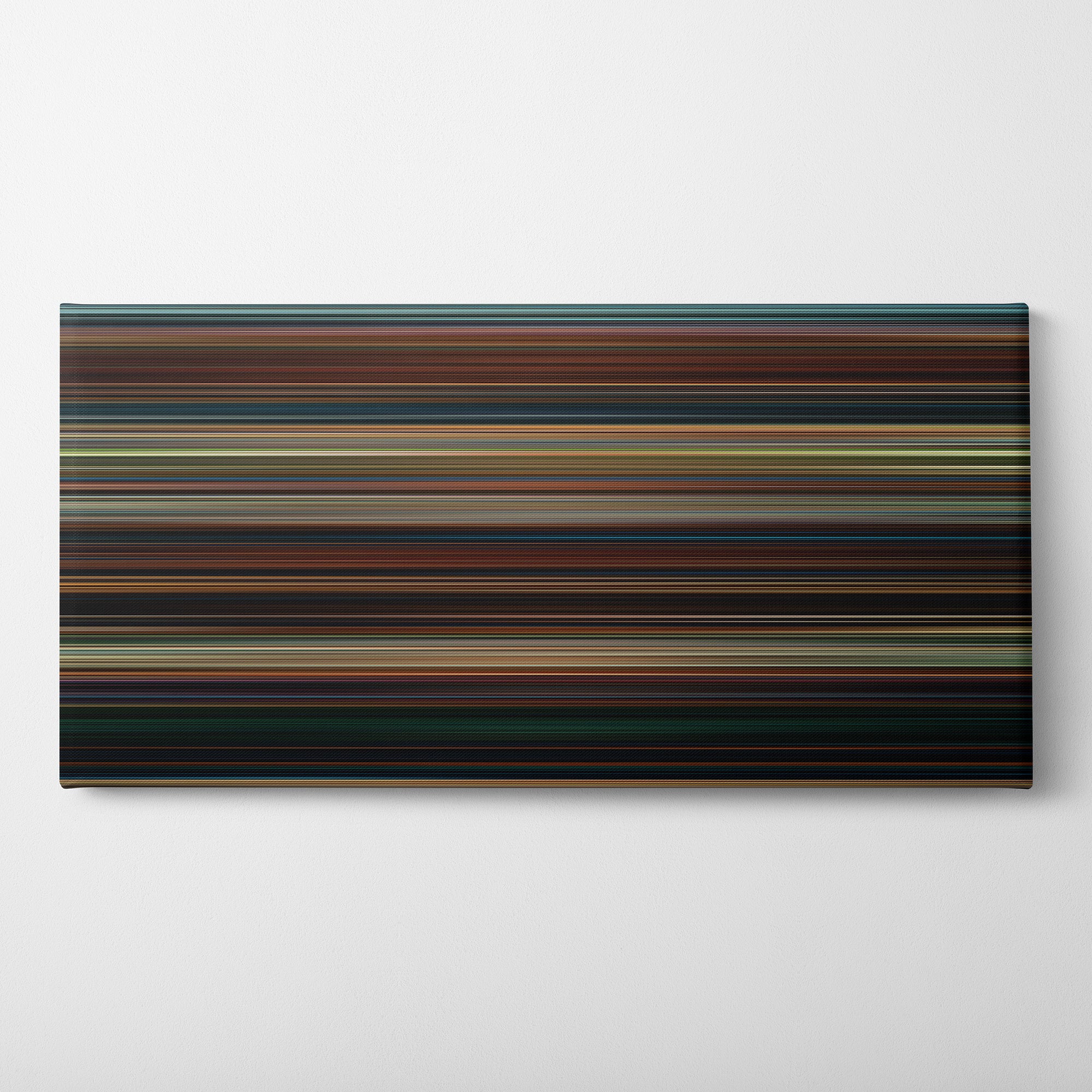 Jennifer's Body (2009) CineSpectrum Color Spectrum Canvas Print - Horizontal on Wall