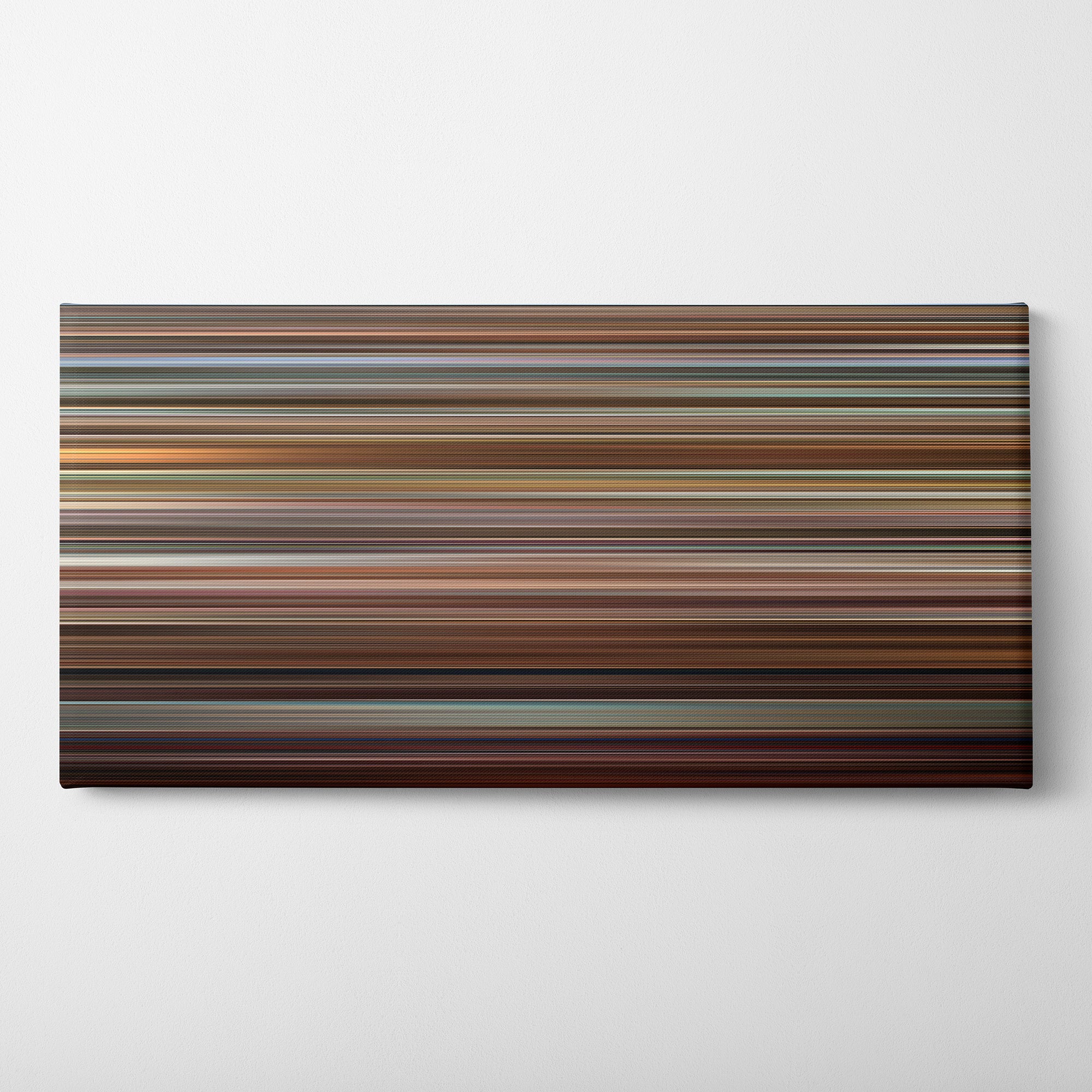 Jersey Girl (2004) CineSpectrum Color Spectrum Canvas Print - Horizontal on Wall