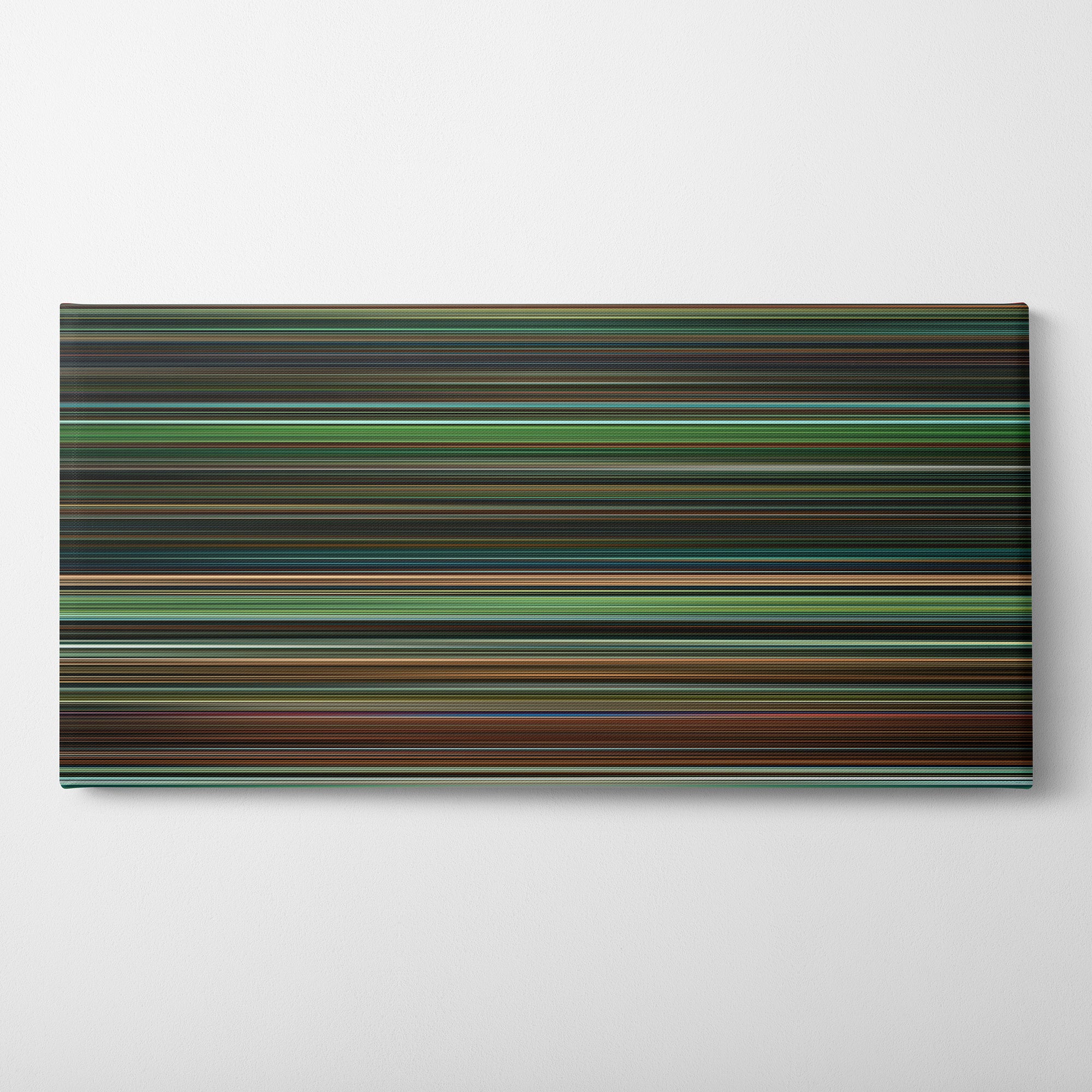 Joker (2019) CineSpectrum Color Spectrum Canvas Print - Horizontal on Wall