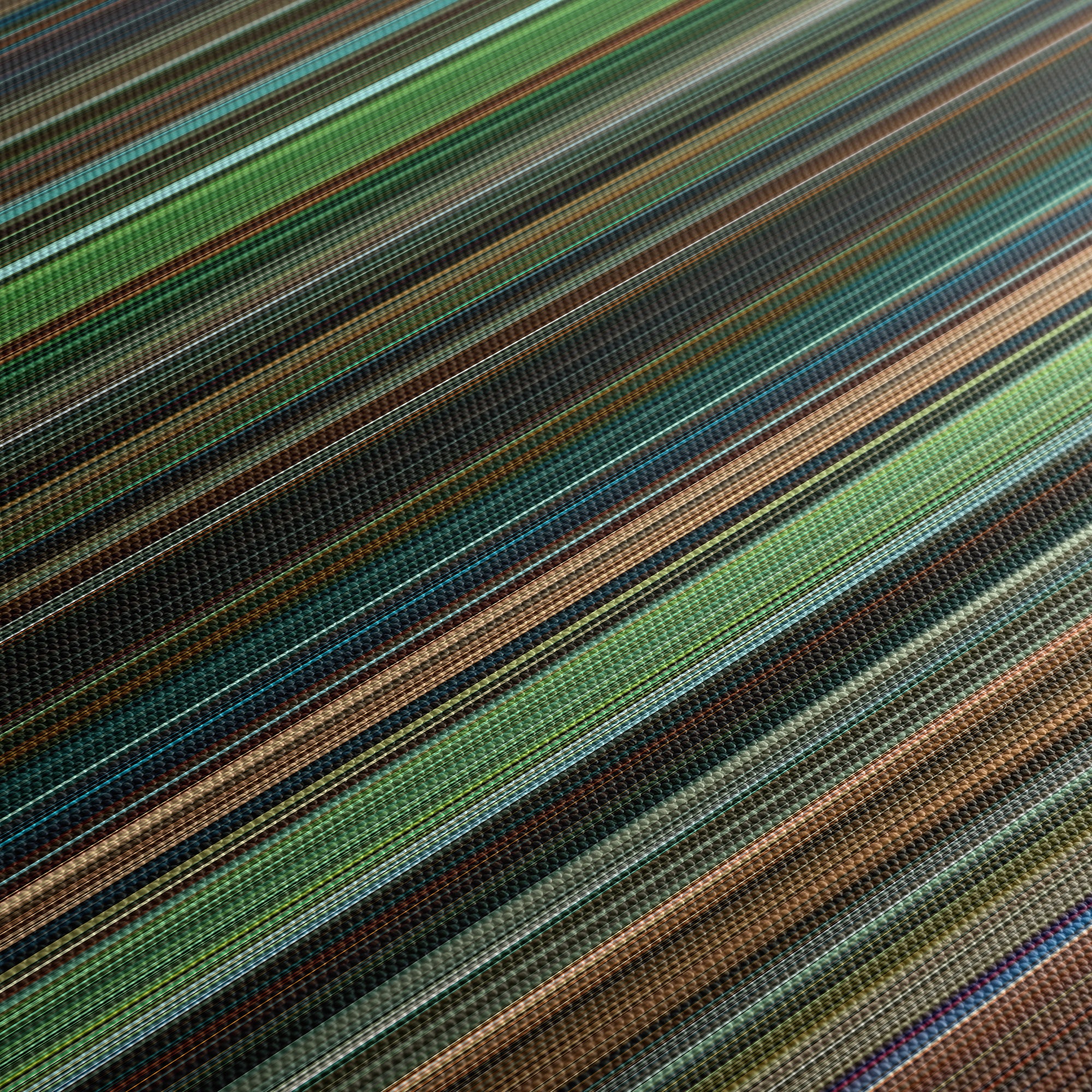Joker (2019) CineSpectrum Color Spectrum Canvas Print - Close Up of Middle of Print