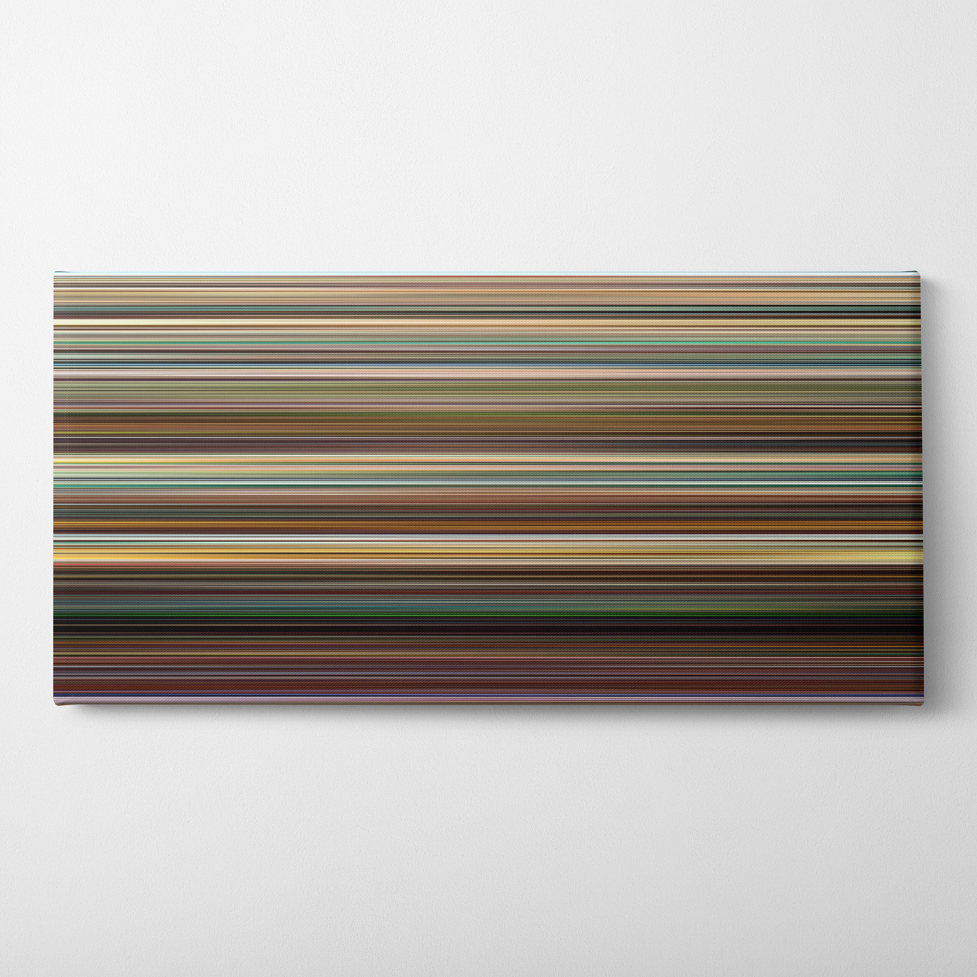 Kick Ass (2010) CineSpectrum Color Spectrum Canvas Print - Horizontal on Wall