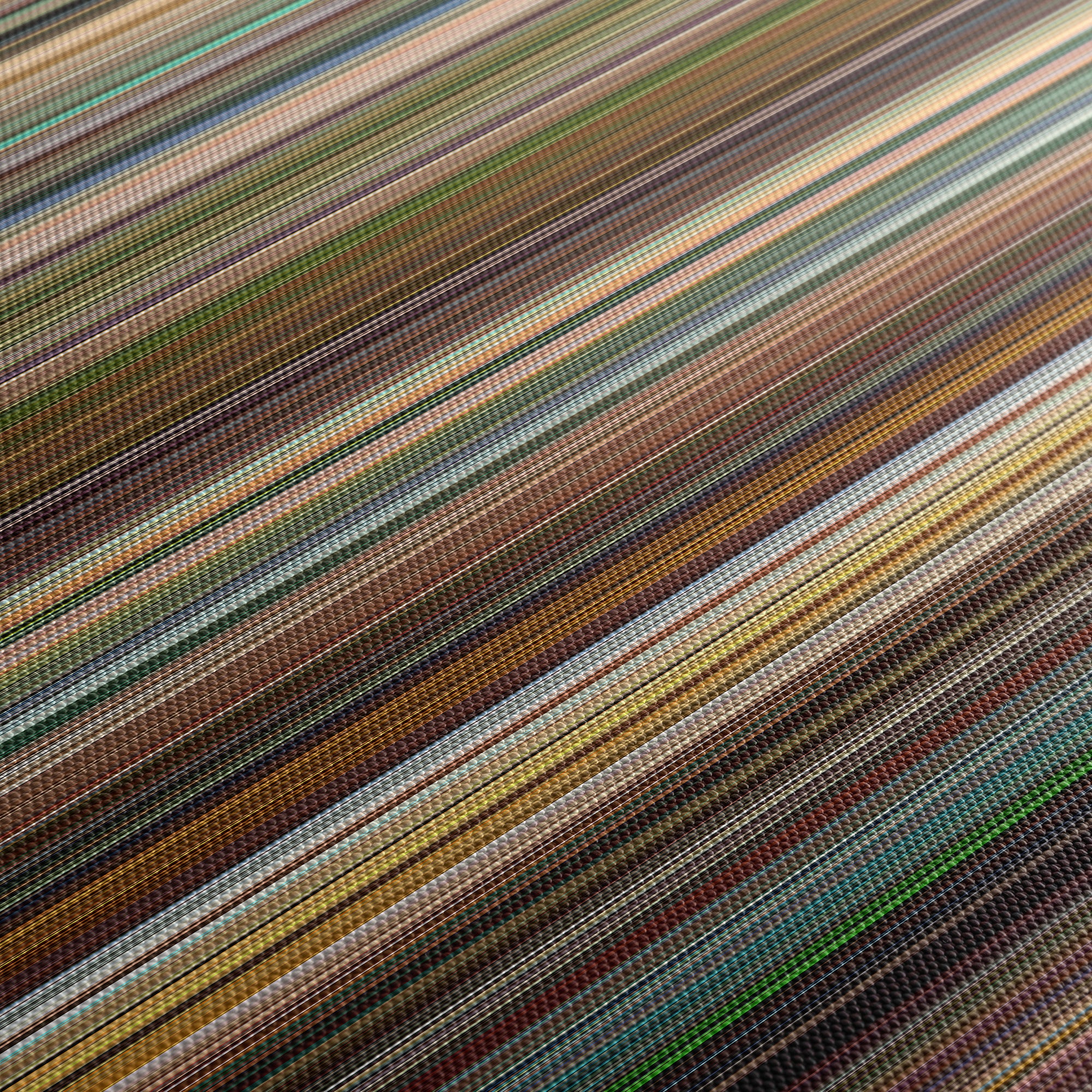 Kick Ass (2010) CineSpectrum Color Spectrum Canvas Print - Close Up of Middle of Print
