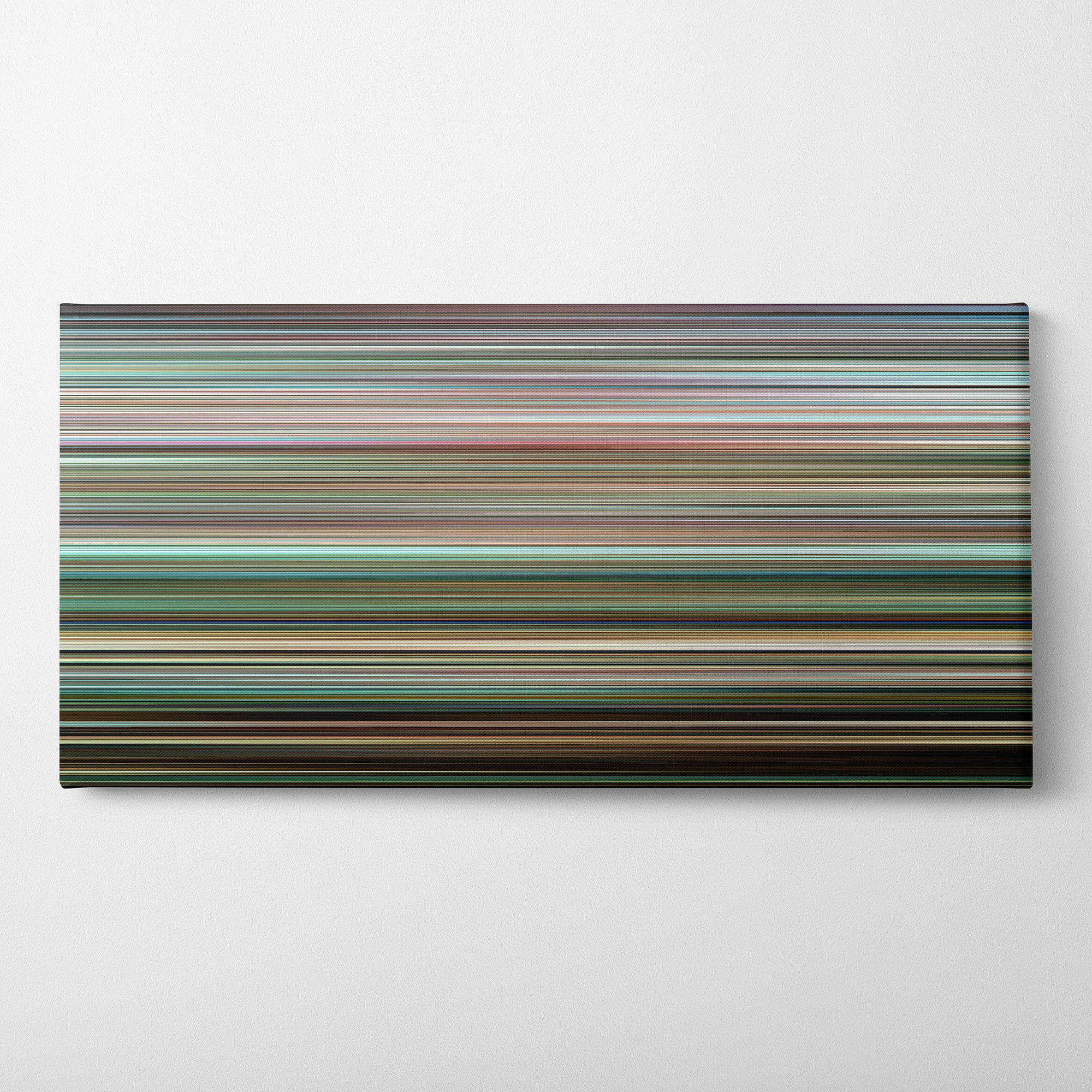 Kids (1995) CineSpectrum Color Spectrum Canvas Print - Horizontal on Wall