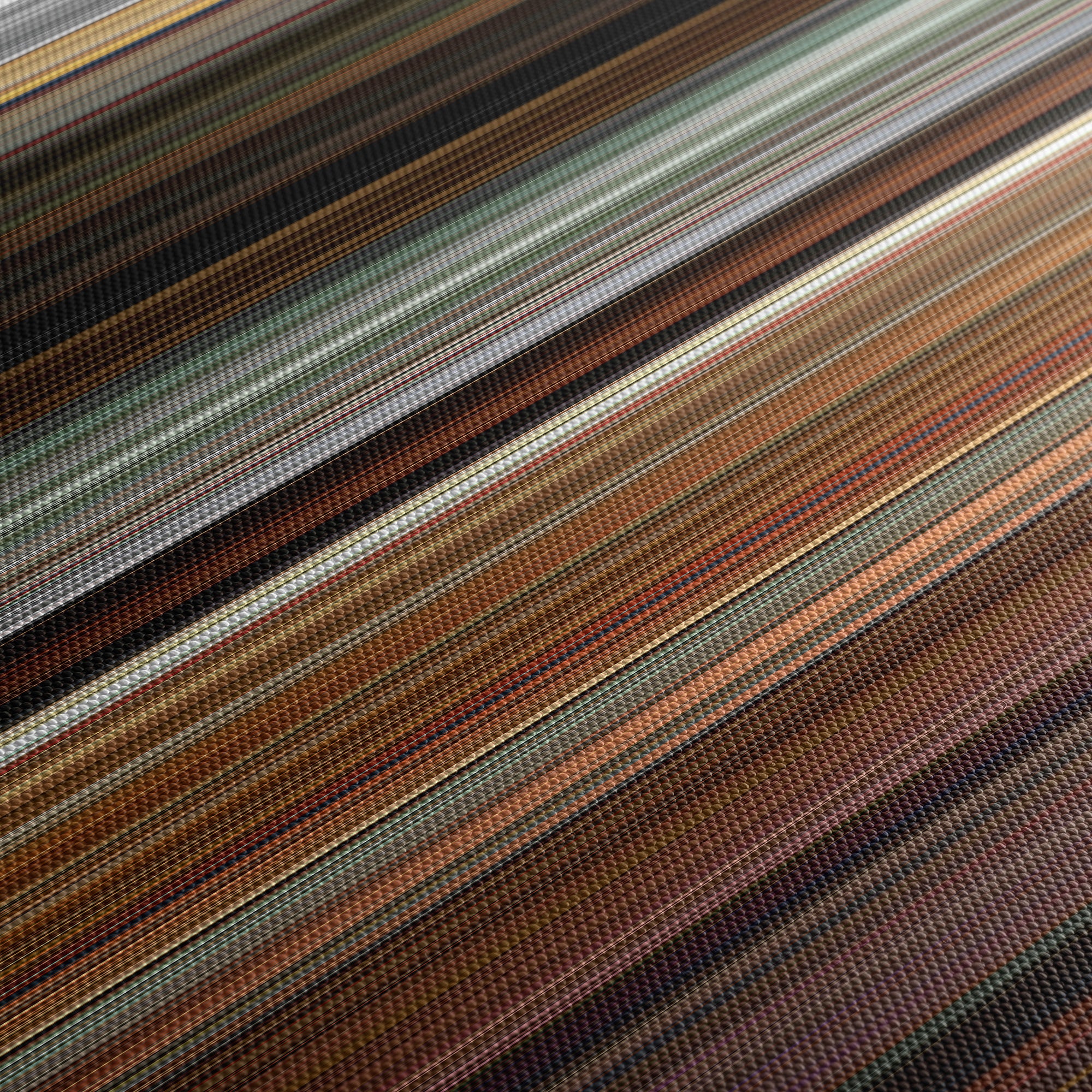 Kill Bill - Vol. 2 (2004) CineSpectrum Color Spectrum Canvas Print - Close Up of Middle of Print