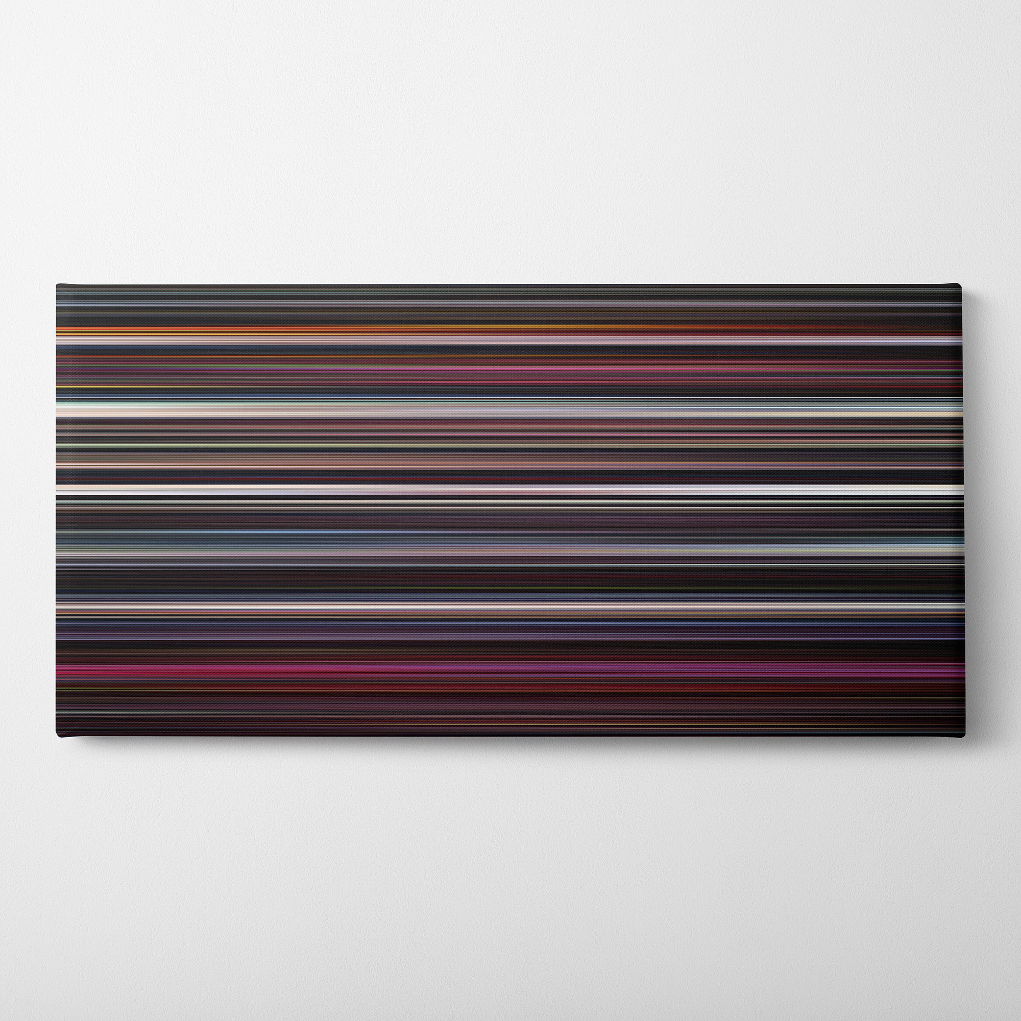 Killer Klowns from Outer Space (1988) CineSpectrum Color Spectrum Canvas Print - Horizontal on Wall