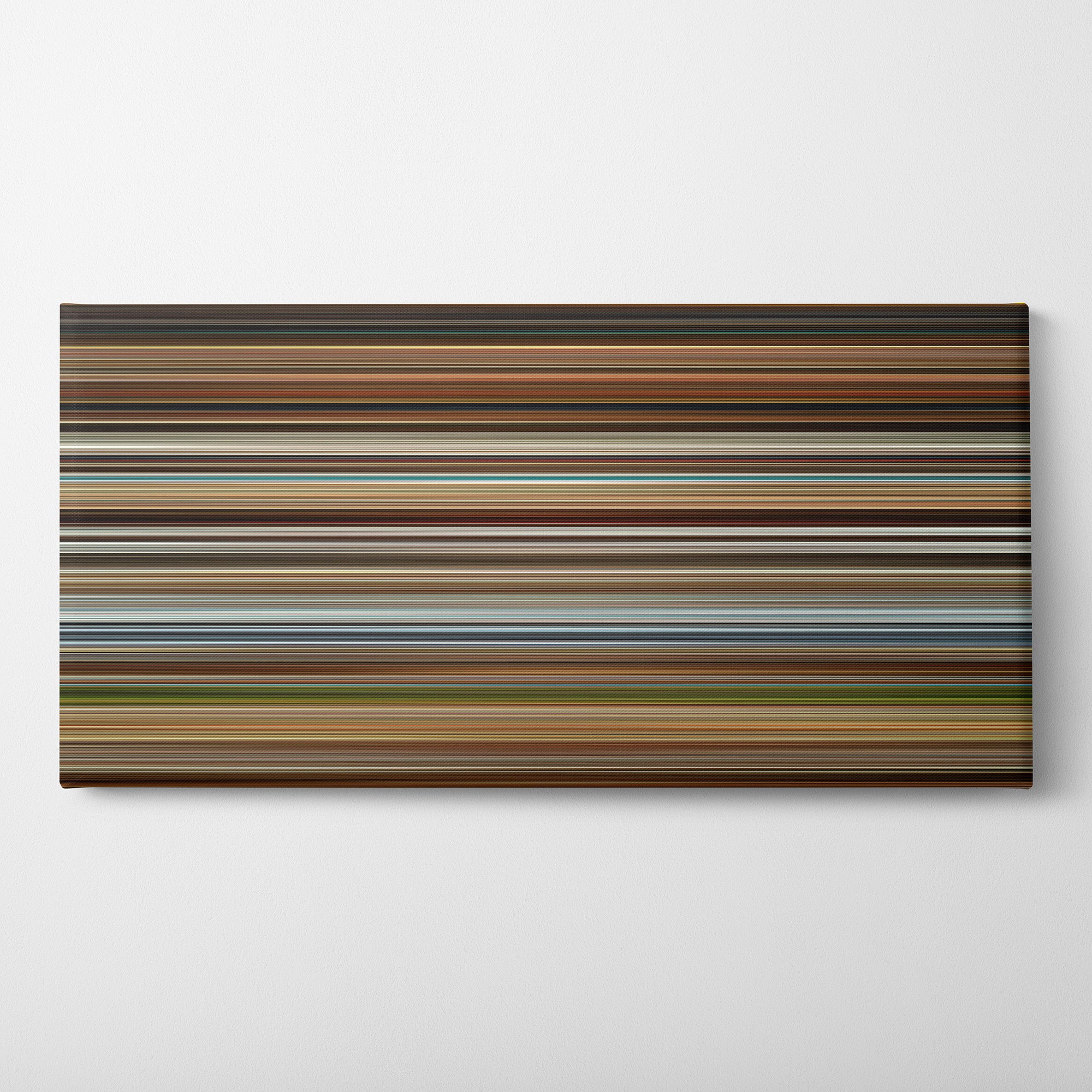 Kingsman - The Golden Circle (2017) CineSpectrum Color Spectrum Canvas Print - Horizontal on Wall