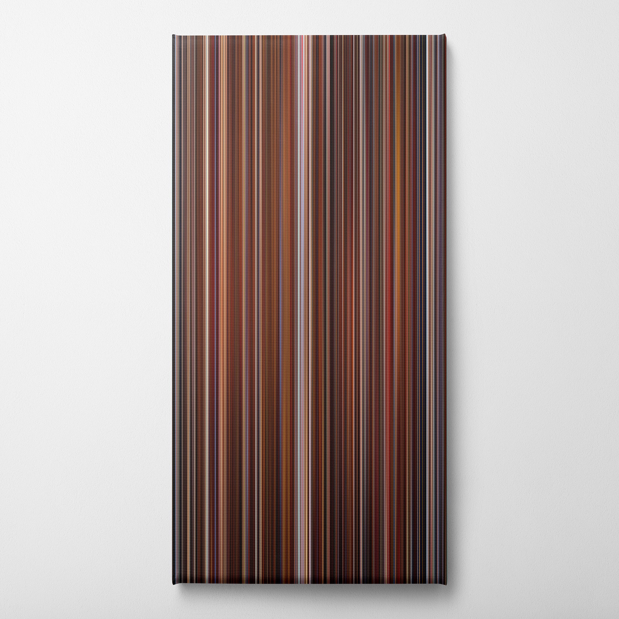 Kundun (1997) CineSpectrum Color Spectrum Canvas Print - Vertical on Wall