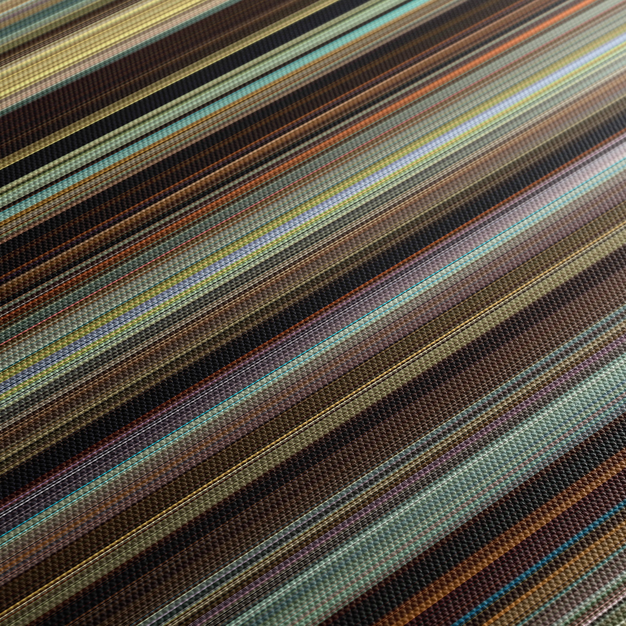 Lady Bird (2017) CineSpectrum Color Spectrum Canvas Print - Close Up of Middle of Print