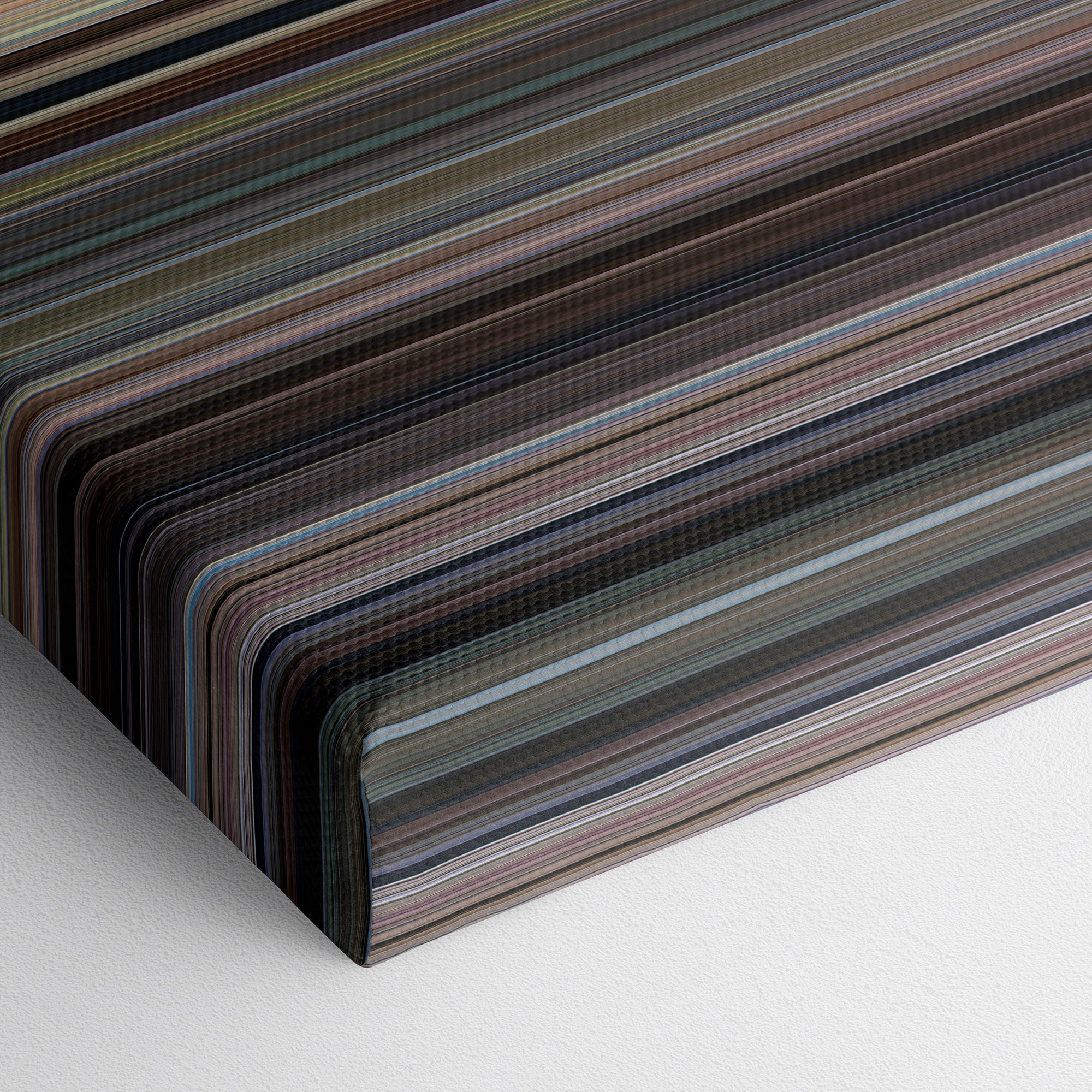 Lawrence of Arabia (1962) CineSpectrum Color Spectrum Canvas Print - Close Up of Bottom of Print