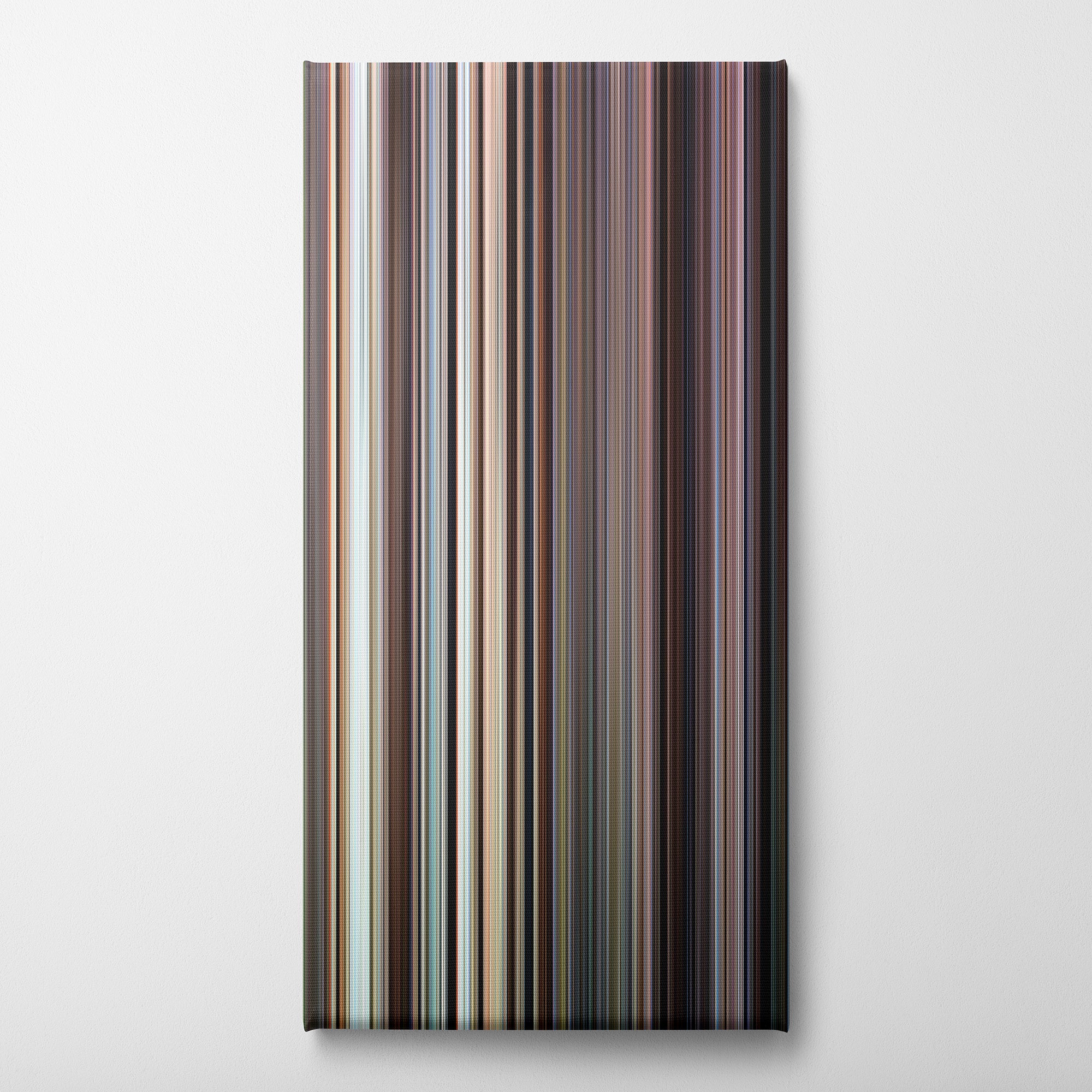 Lawrence of Arabia (1962) CineSpectrum Color Spectrum Canvas Print - Vertical on Wall