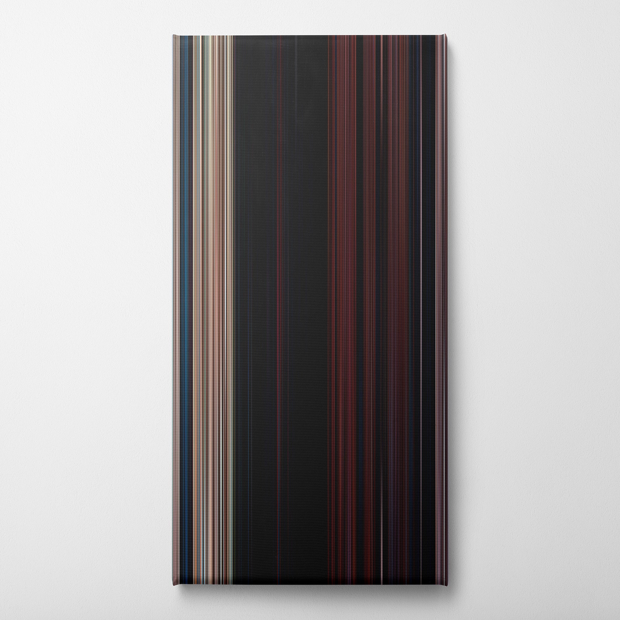 Leatherface - The Texas Chainsaw Massacre III (1990) CineSpectrum Color Spectrum Canvas Print - Vertical on Wall