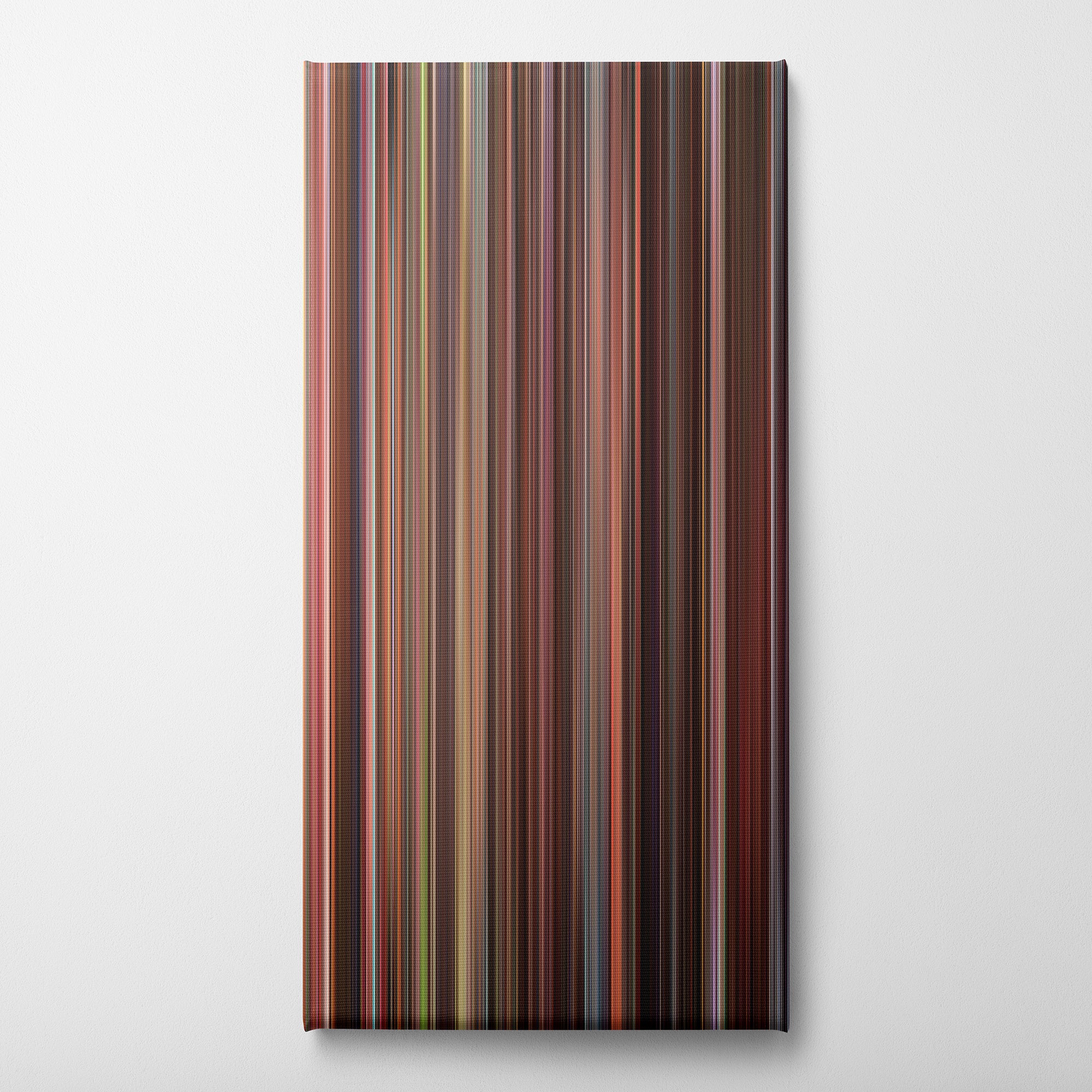 Legally Blonde (2001) CineSpectrum Color Spectrum Canvas Print - Vertical on Wall