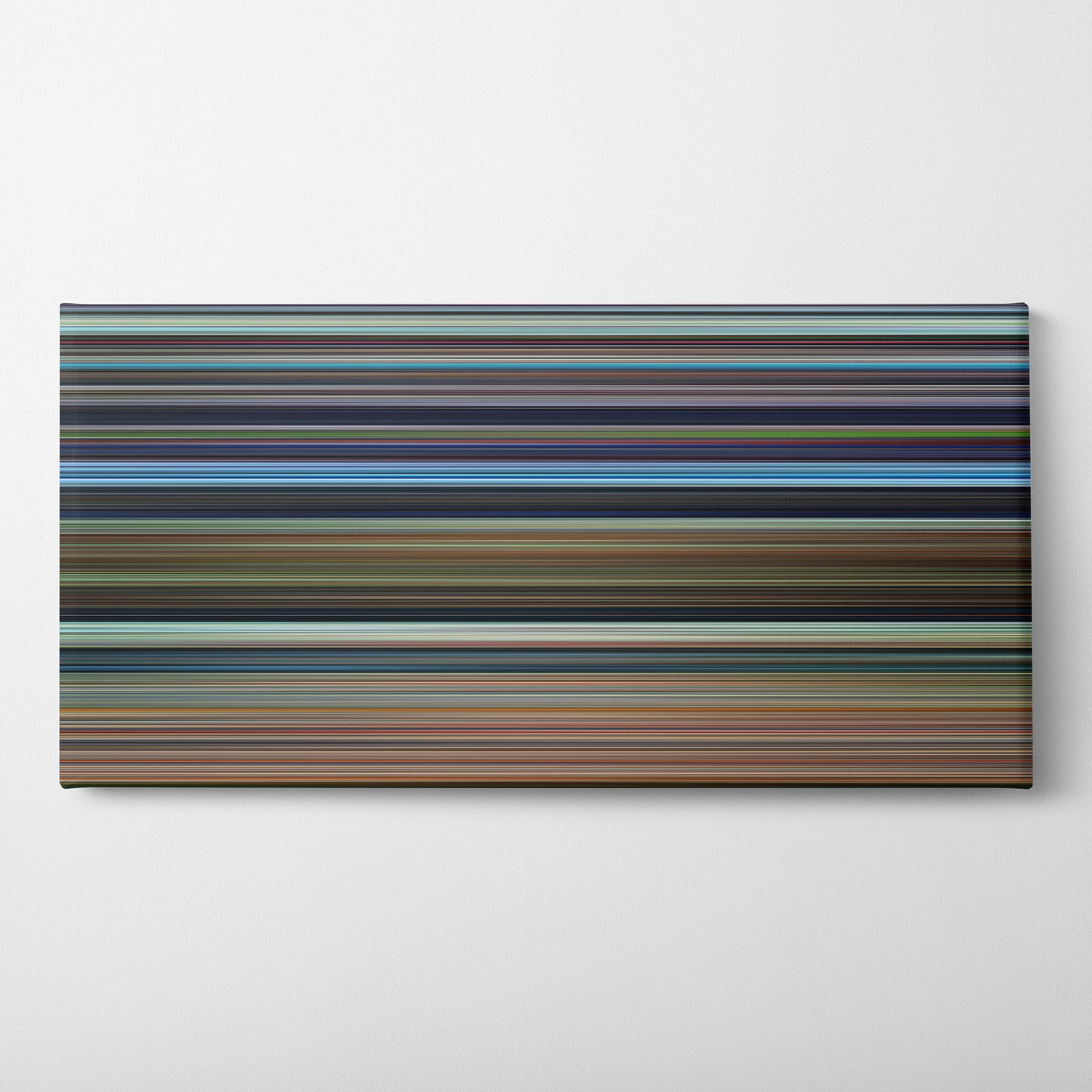 Licence to Kill (1989) CineSpectrum Color Spectrum Canvas Print - Horizontal on Wall