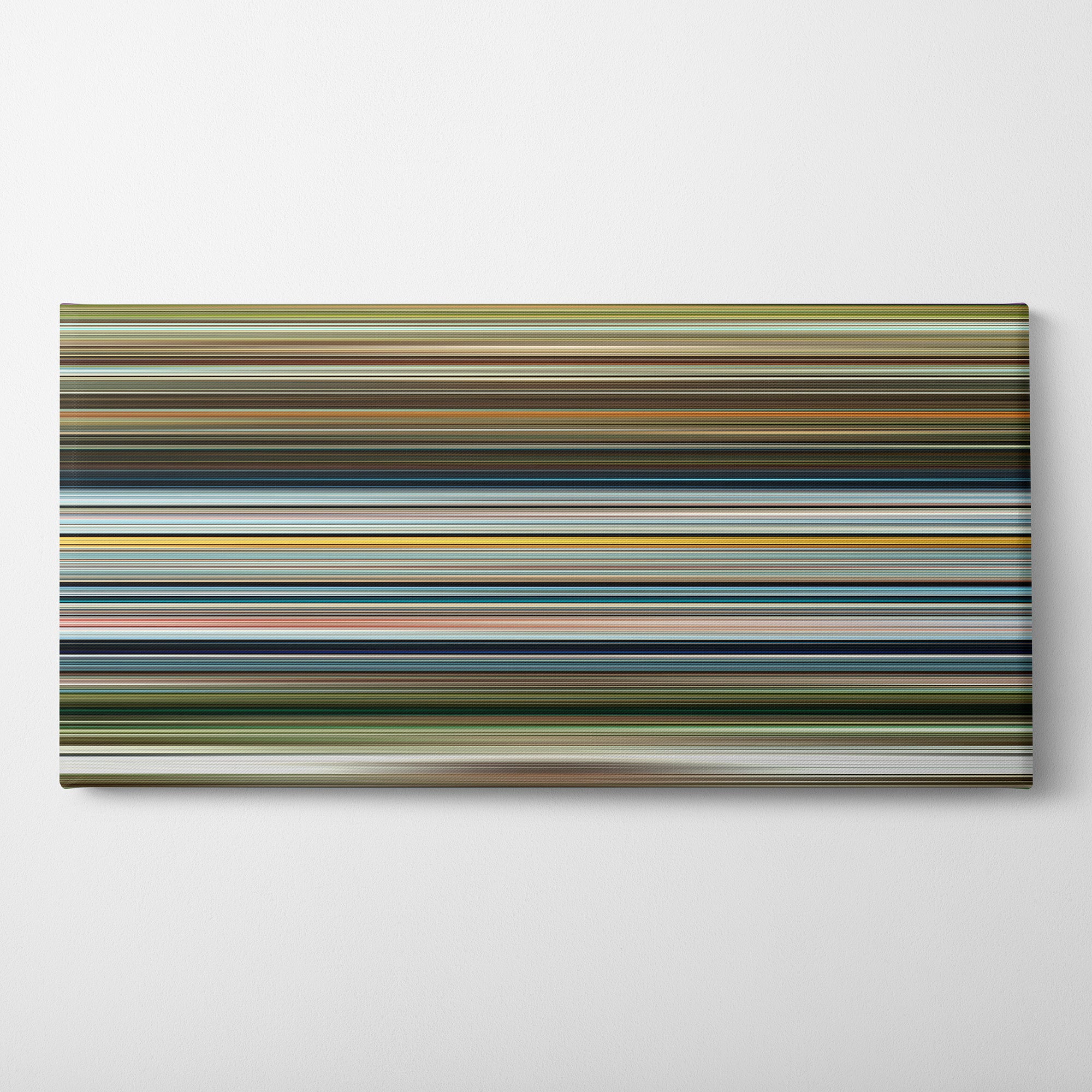 Life of Pi (2012) CineSpectrum Color Spectrum Canvas Print - Horizontal on Wall