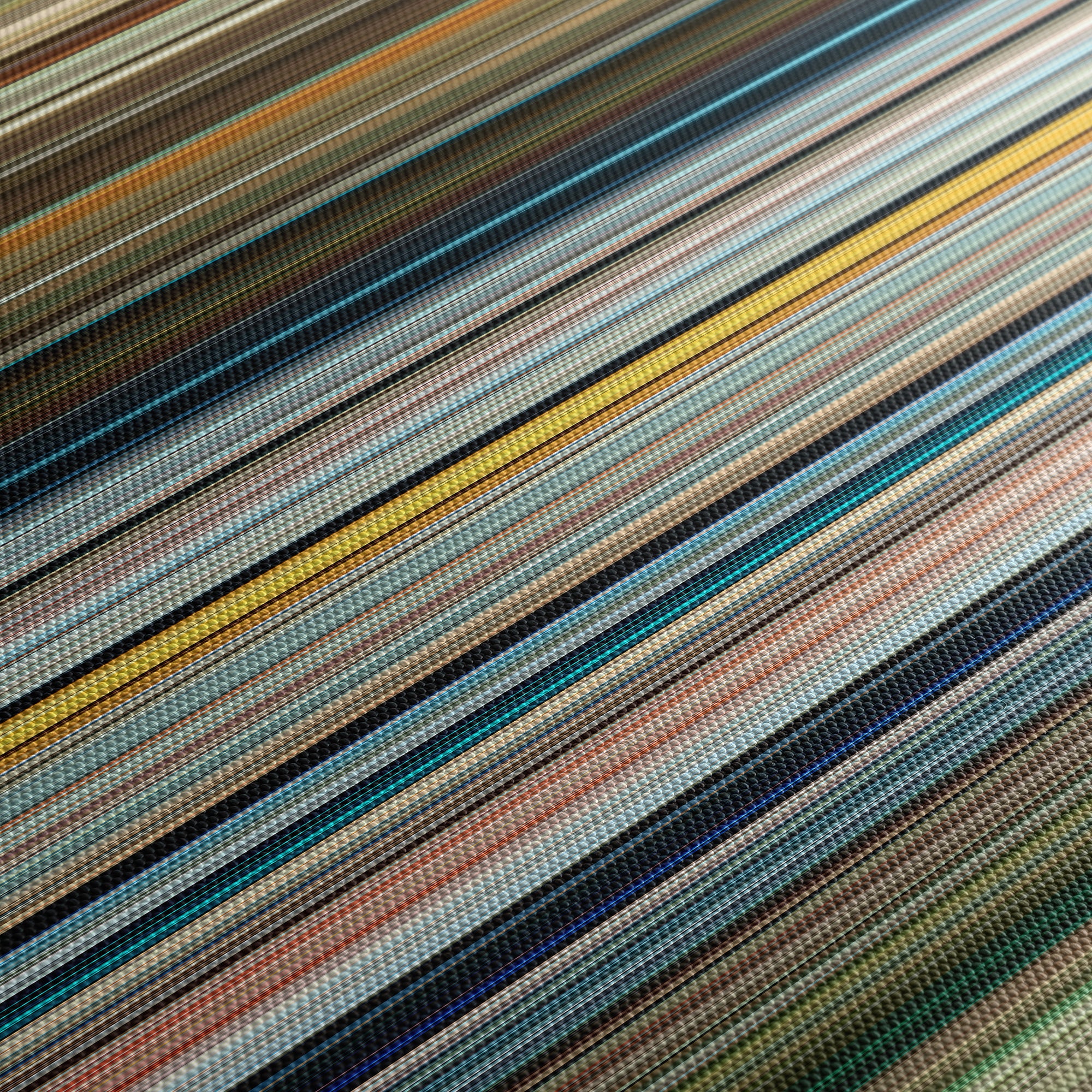 Life of Pi (2012) CineSpectrum Color Spectrum Canvas Print - Close Up of Middle of Print