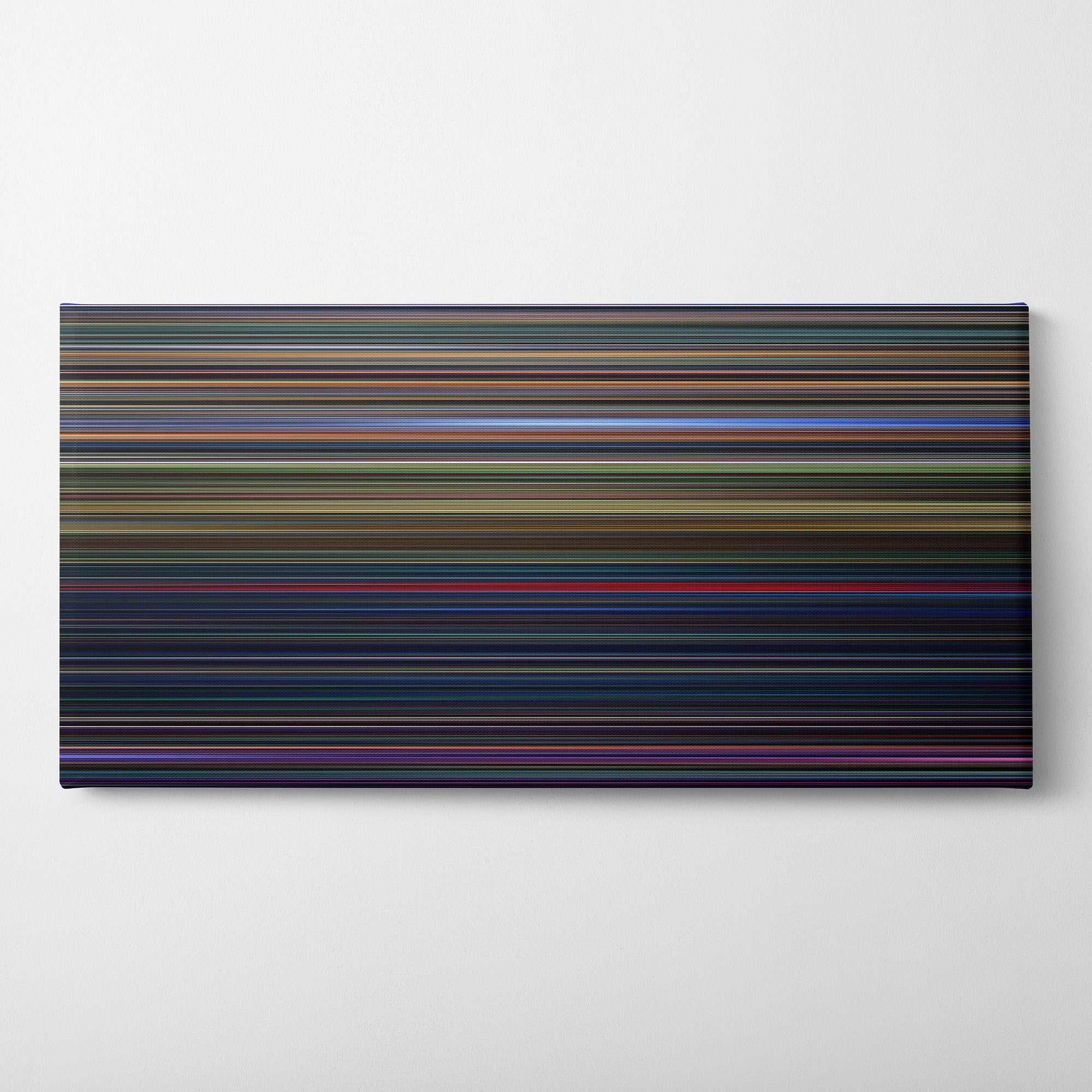 Lightyear (2022) CineSpectrum Color Spectrum Canvas Print - Horizontal on Wall