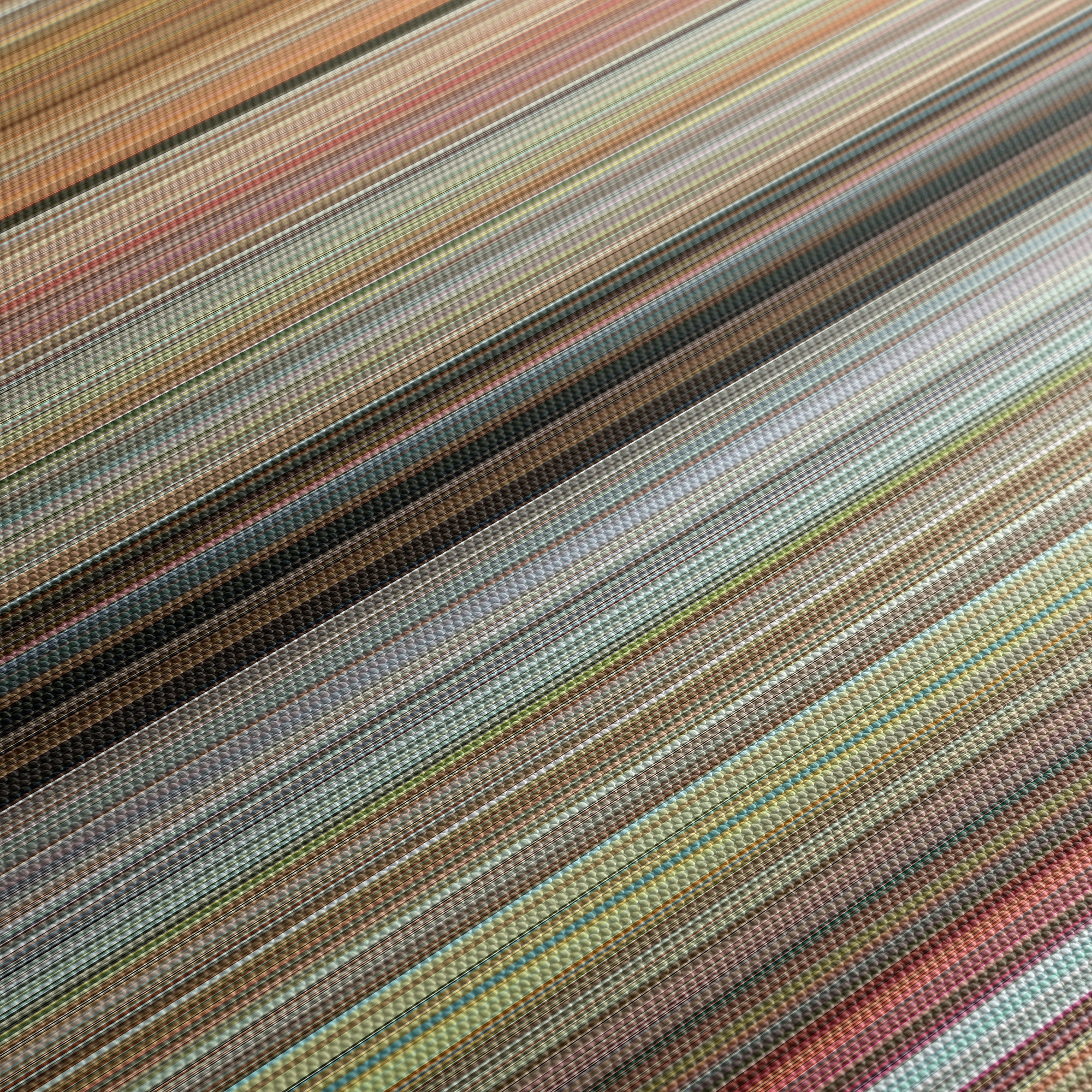 Little Miss Sunshine (2006) CineSpectrum Color Spectrum Canvas Print - Close Up of Middle of Print