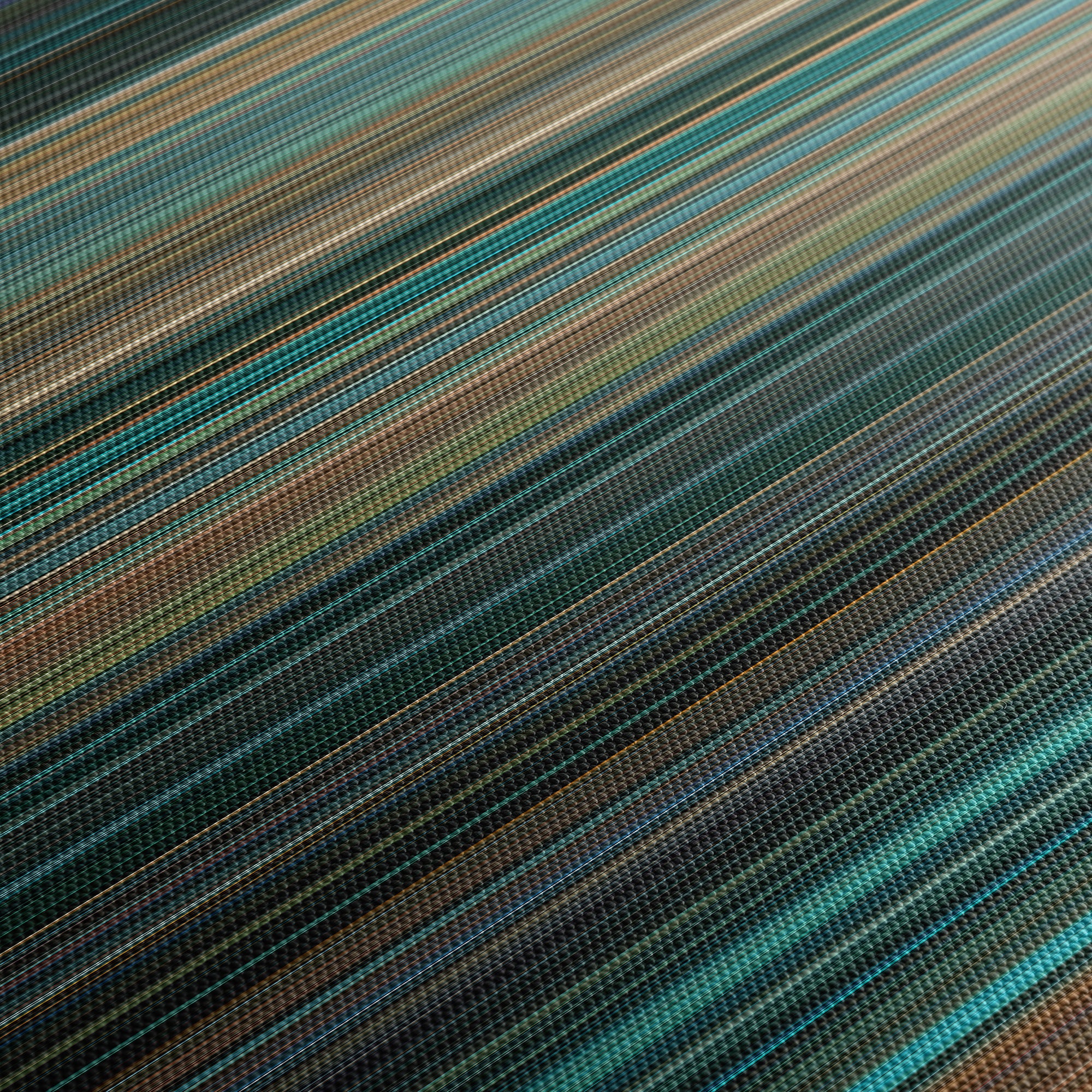Live Free or Die Hard (2007) CineSpectrum Color Spectrum Canvas Print - Close Up of Middle of Print