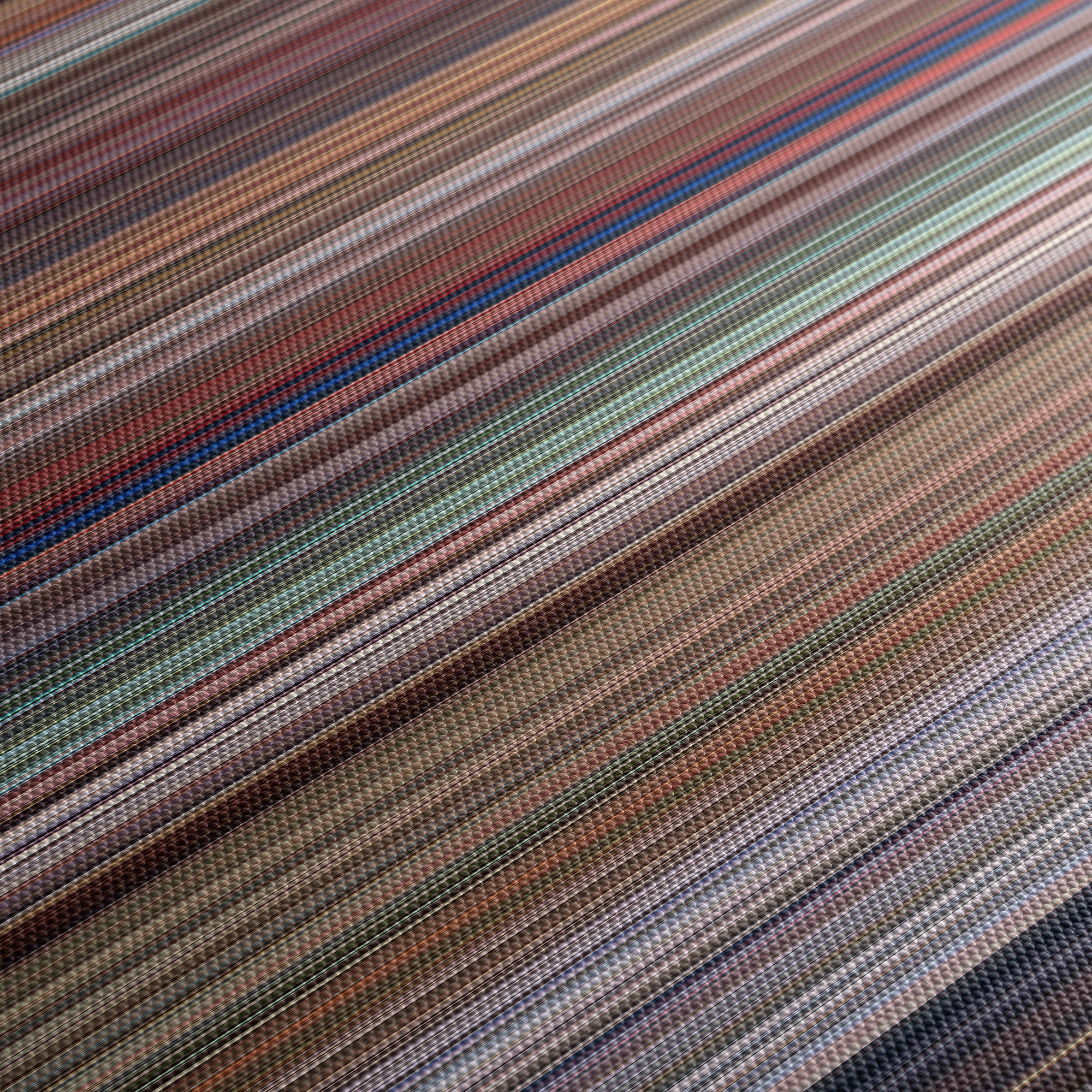Live and Let Die (1973) CineSpectrum Color Spectrum Canvas Print - Close Up of Middle of Print
